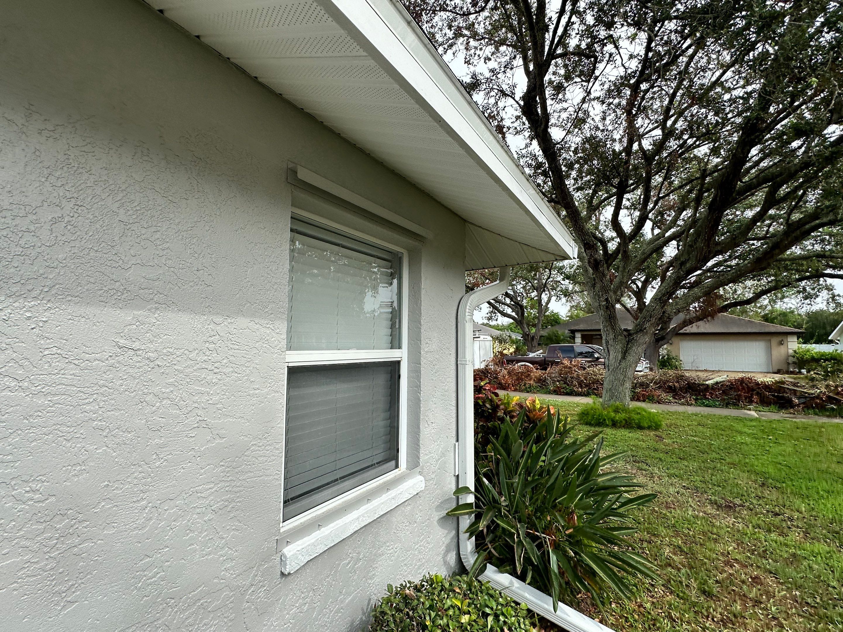 Install Vinyl Soffit in Sarasota FL by Gutter Professors