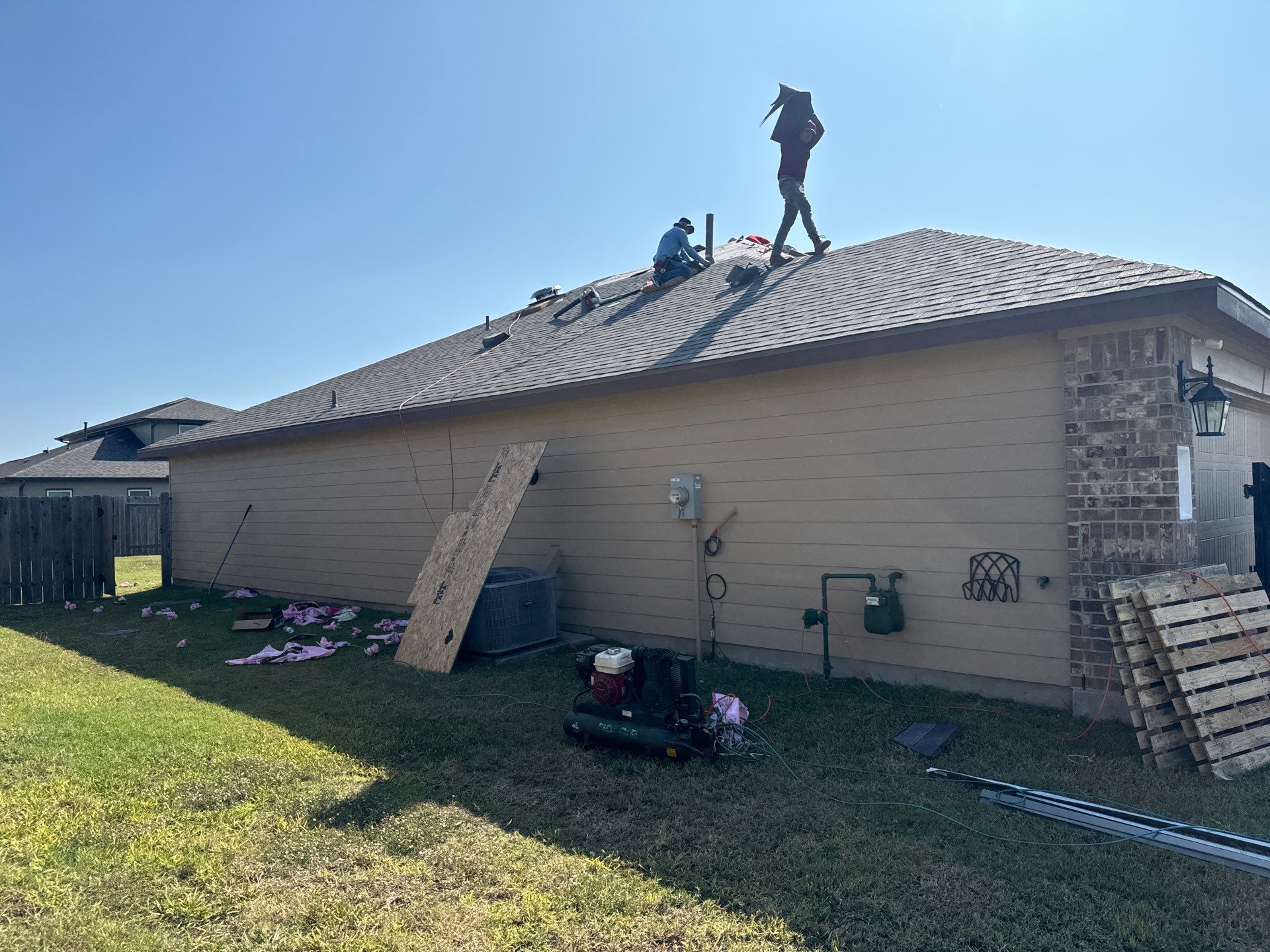 Roof Installation Rosenberg by Roof Repair Company