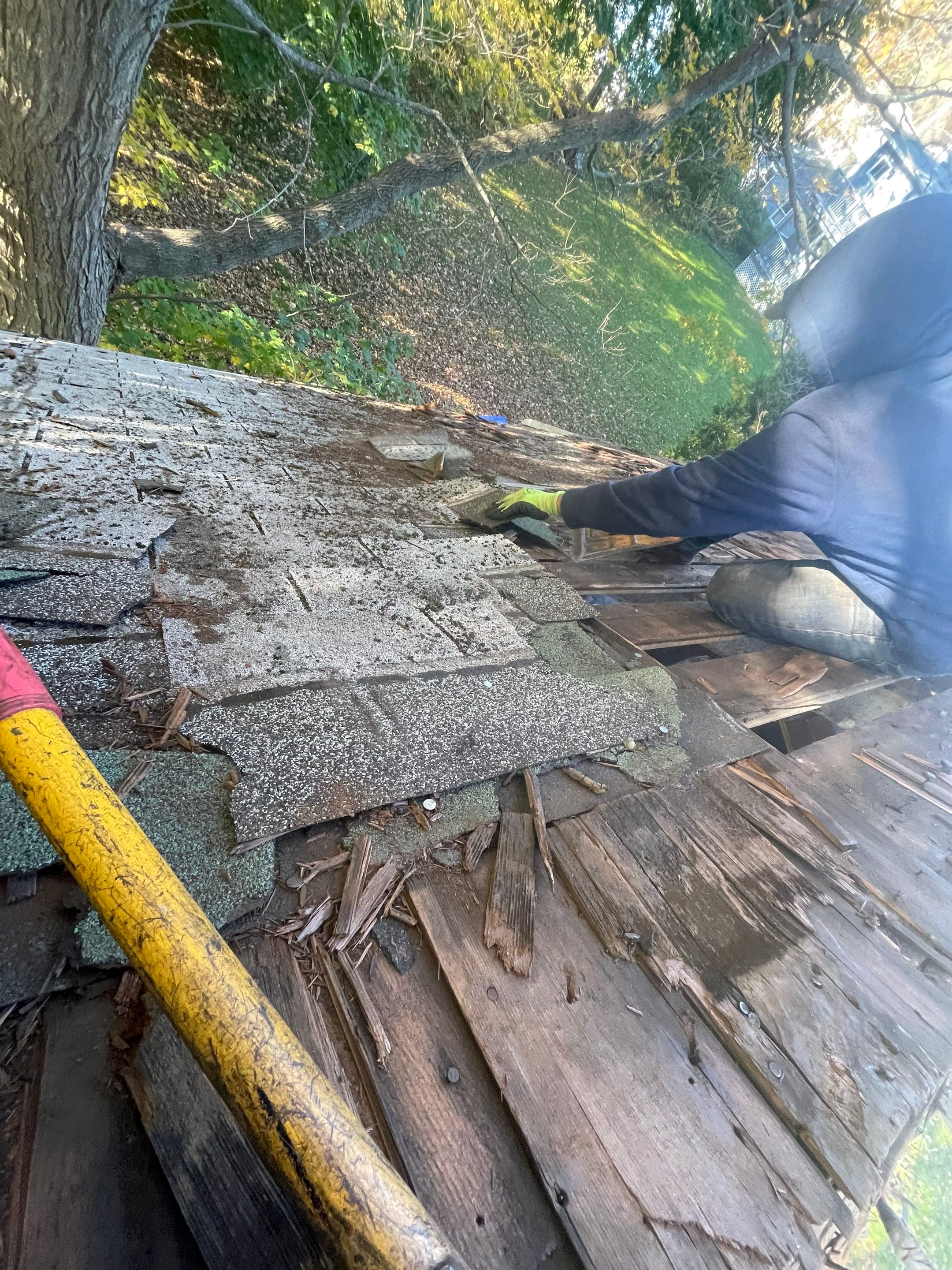 Residential Roofing Installation using Owens Corning TruDefinition Sierra Gray by A Plus Exterior