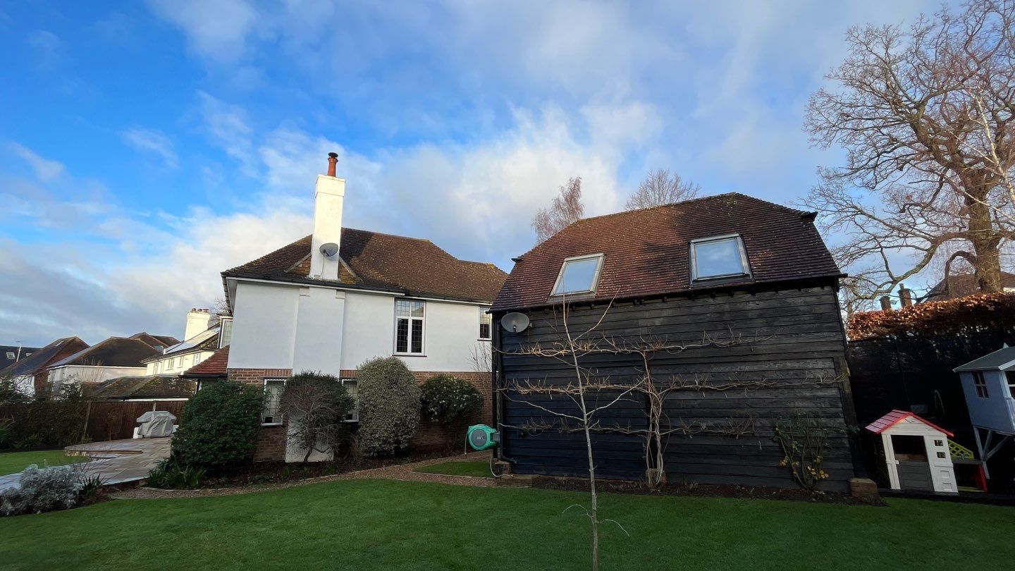 Roof Cleaning using Honda 15lpm Low Pressure Washing Machine by Ges Exterior Cleaning ltd