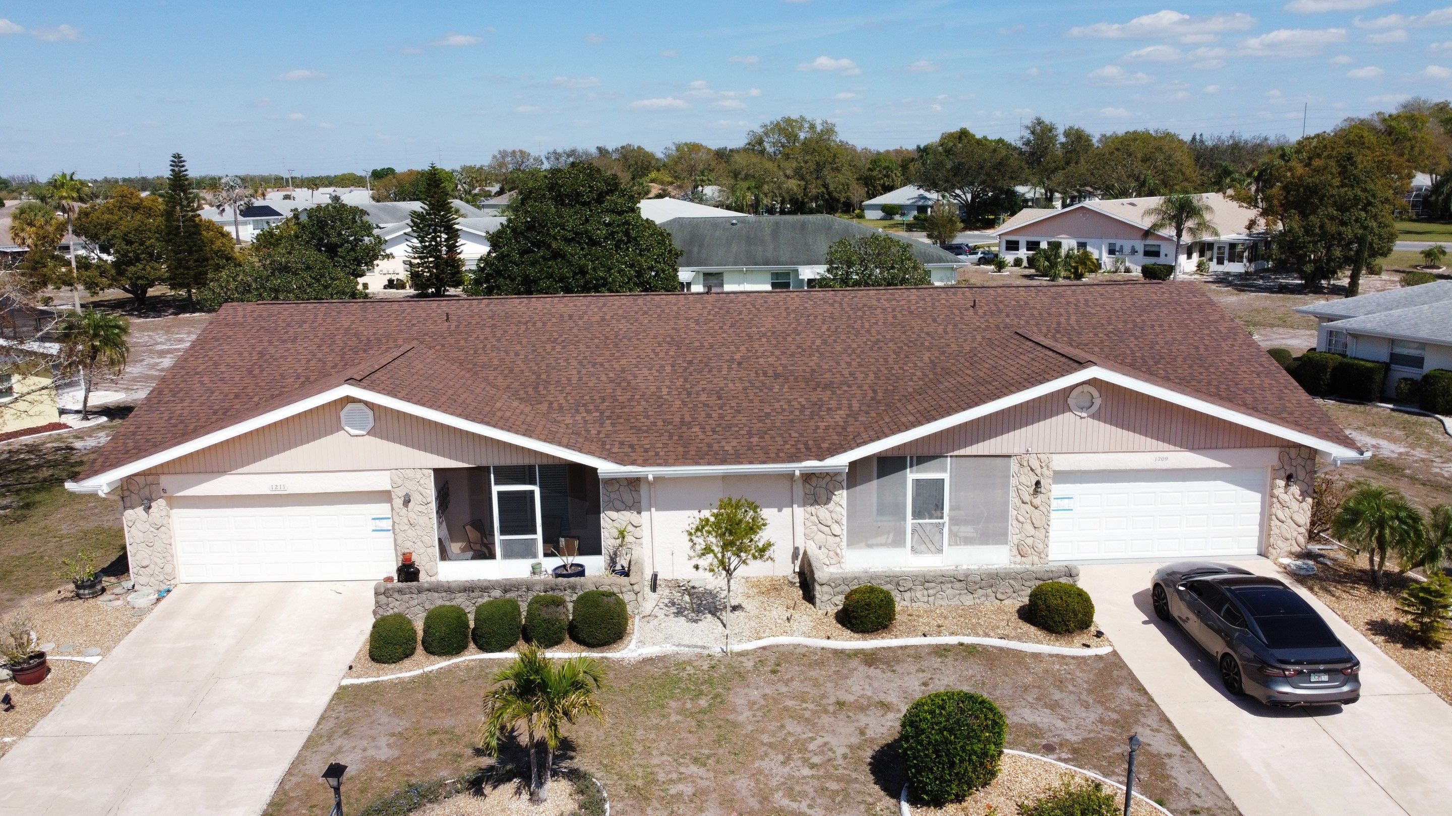 Roof Replacement in Sun City Center FL. by Steadfast Roofing 