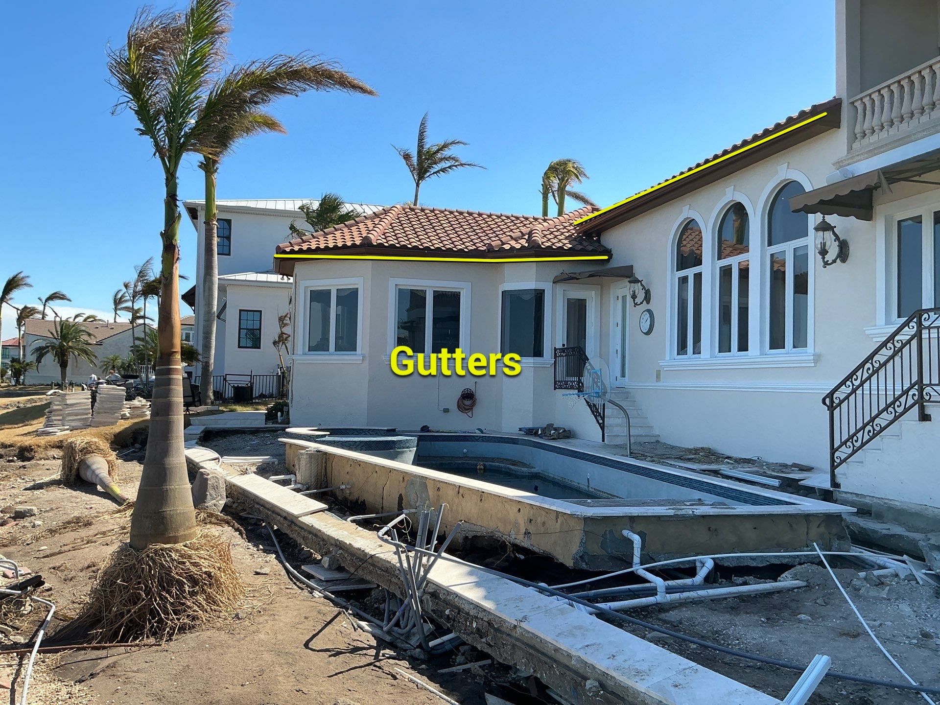 Cameo Finish Gutters for Luxury Homes  by Gutter Professors