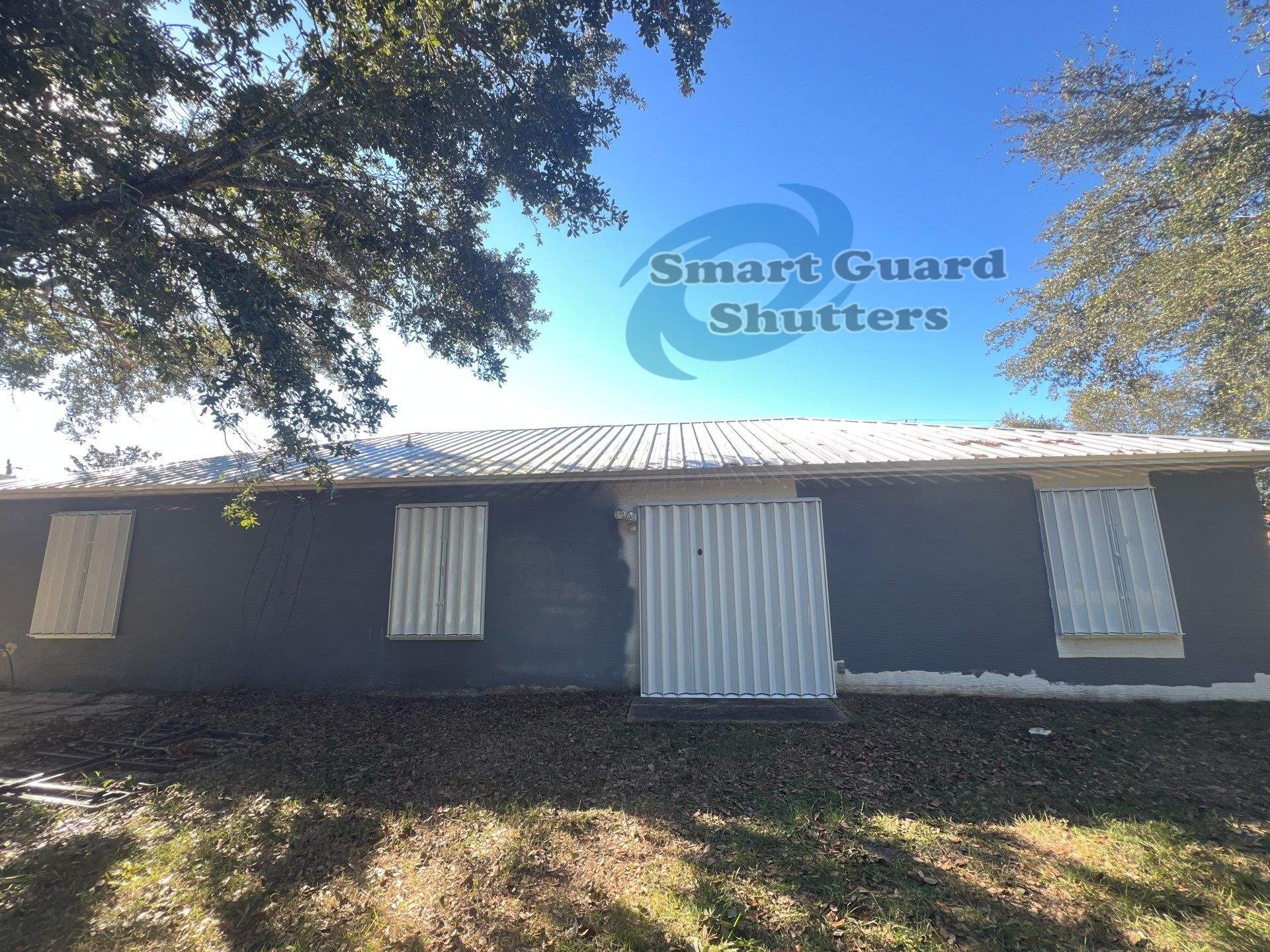 Hurricane Protection in White by Smart Guard Shutters