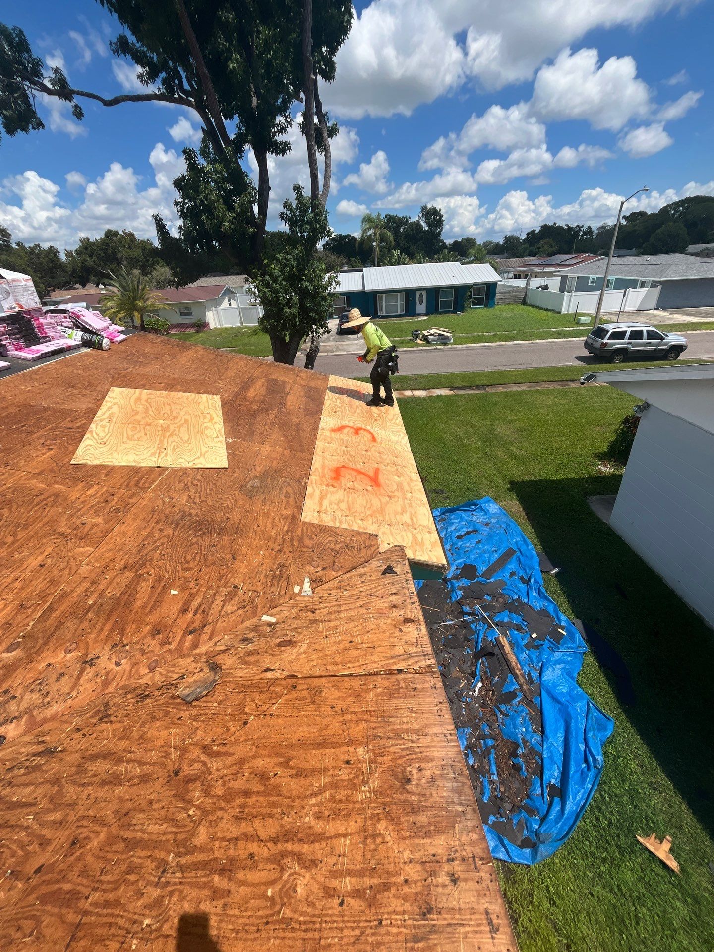 Project in St. Petersburg 33702 by Mitchell Roofing Company LLC 
