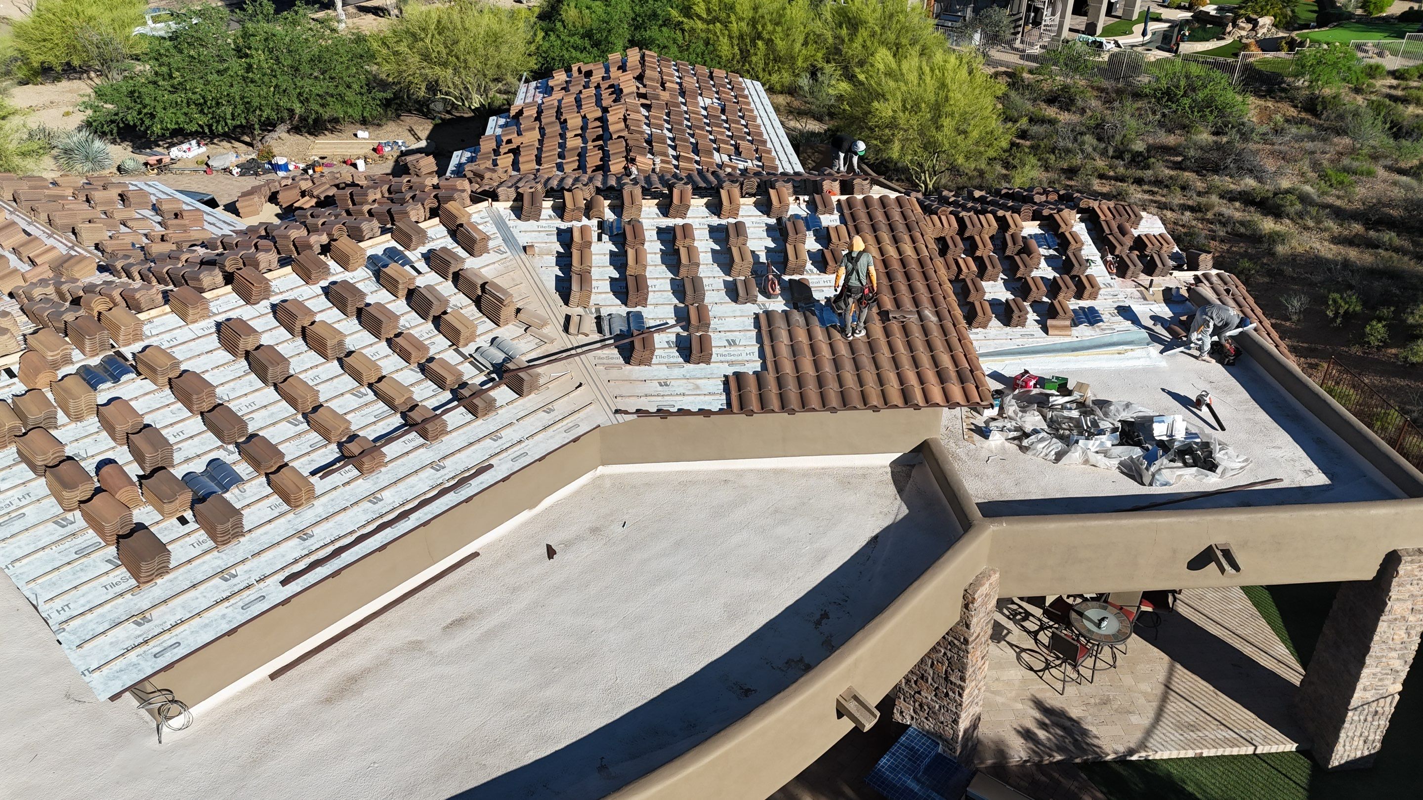 Project in Scottsdale by Saint Roofing
