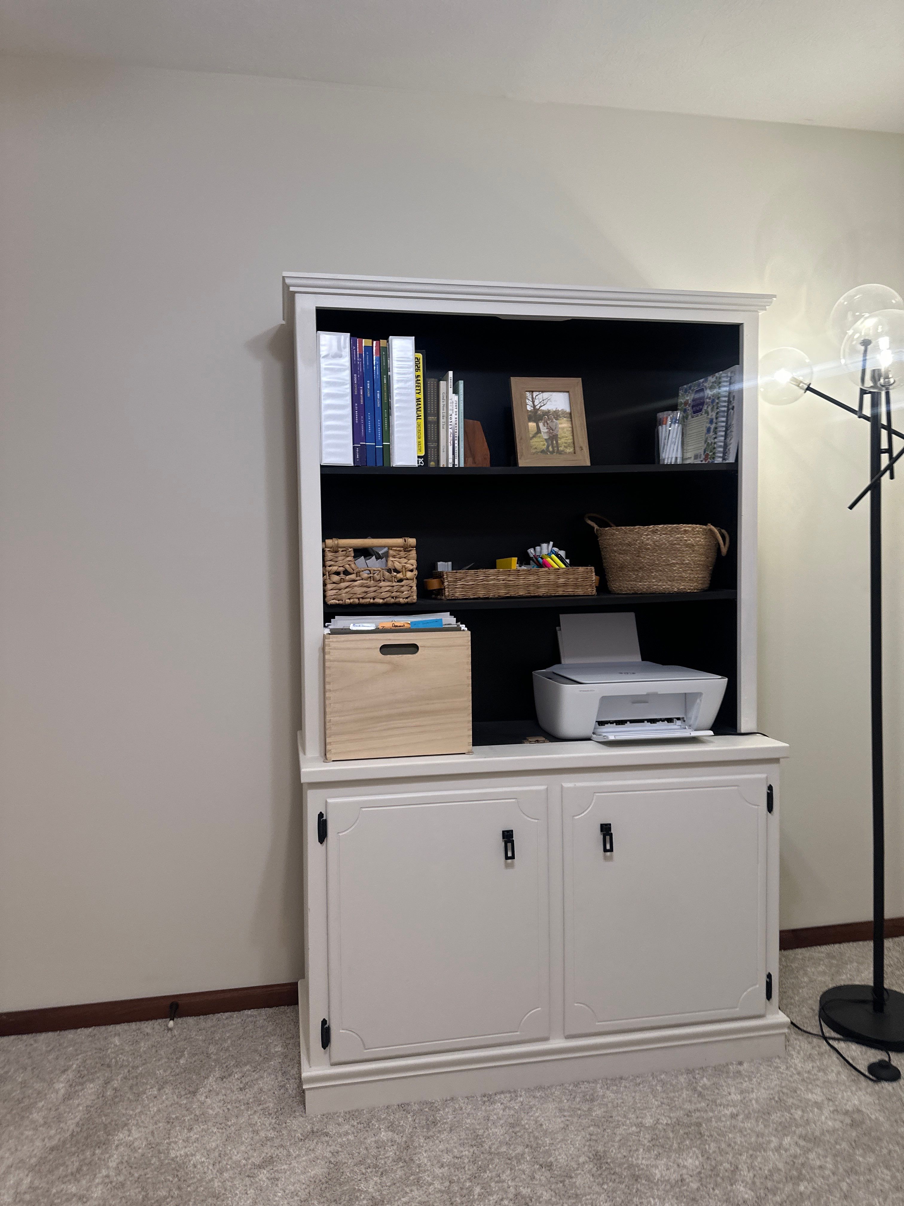 Functional Home Office Setup and Built-In Storage in Lincoln by CompanyCam Sales Demo