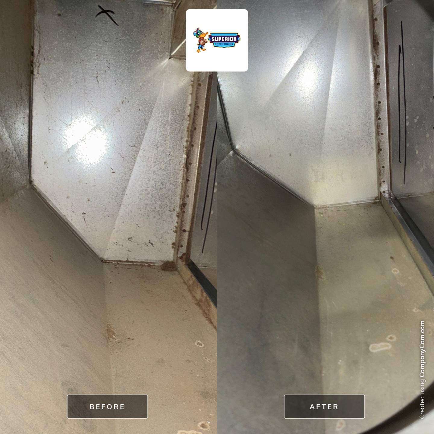 Air Duct Cleaning With a vacuum Truck in Warren, OH by Superior Air Duct Cleaning