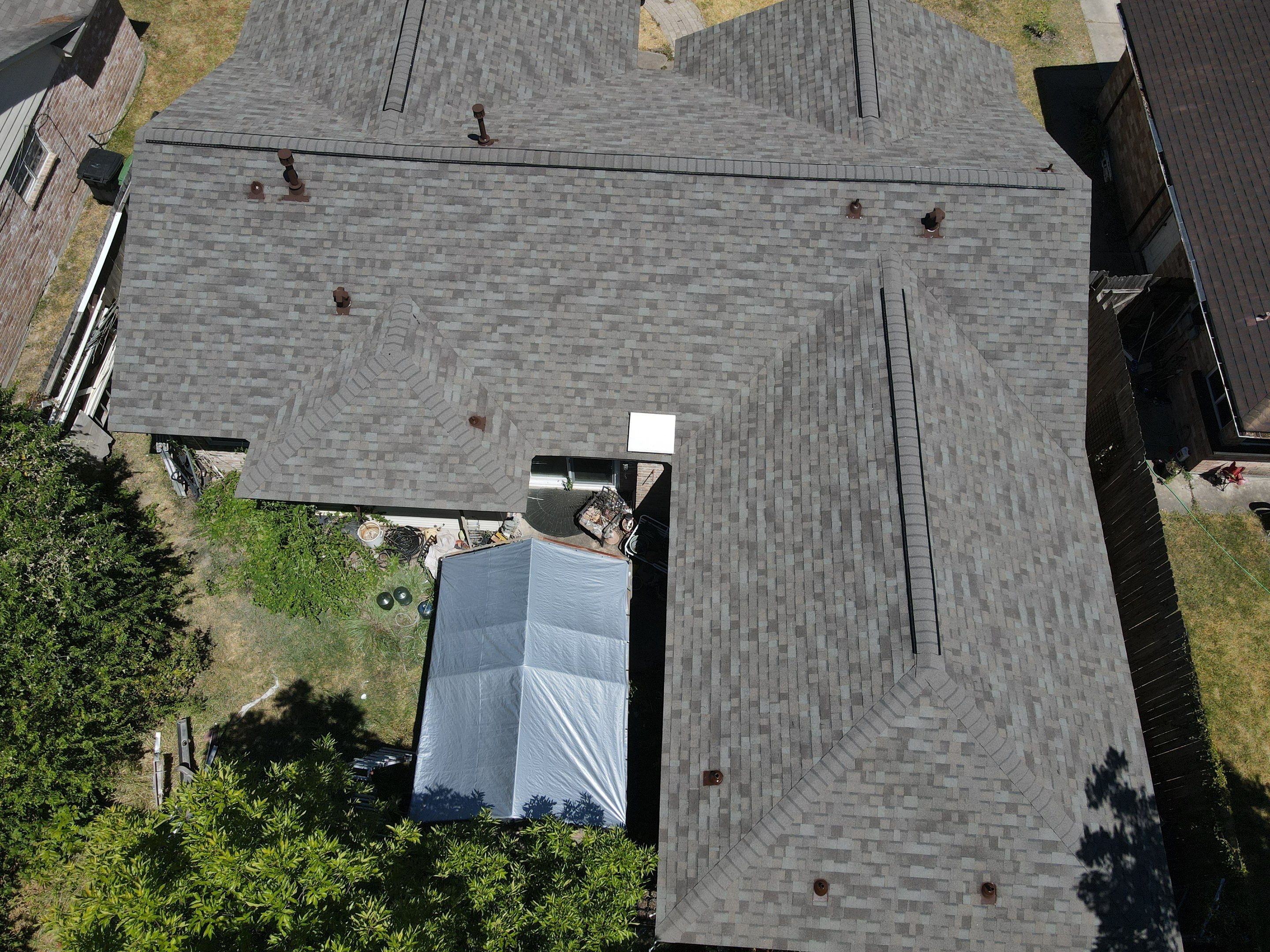 Residential Roofing Installation using Owen's Corning by Roof Concepts Construction