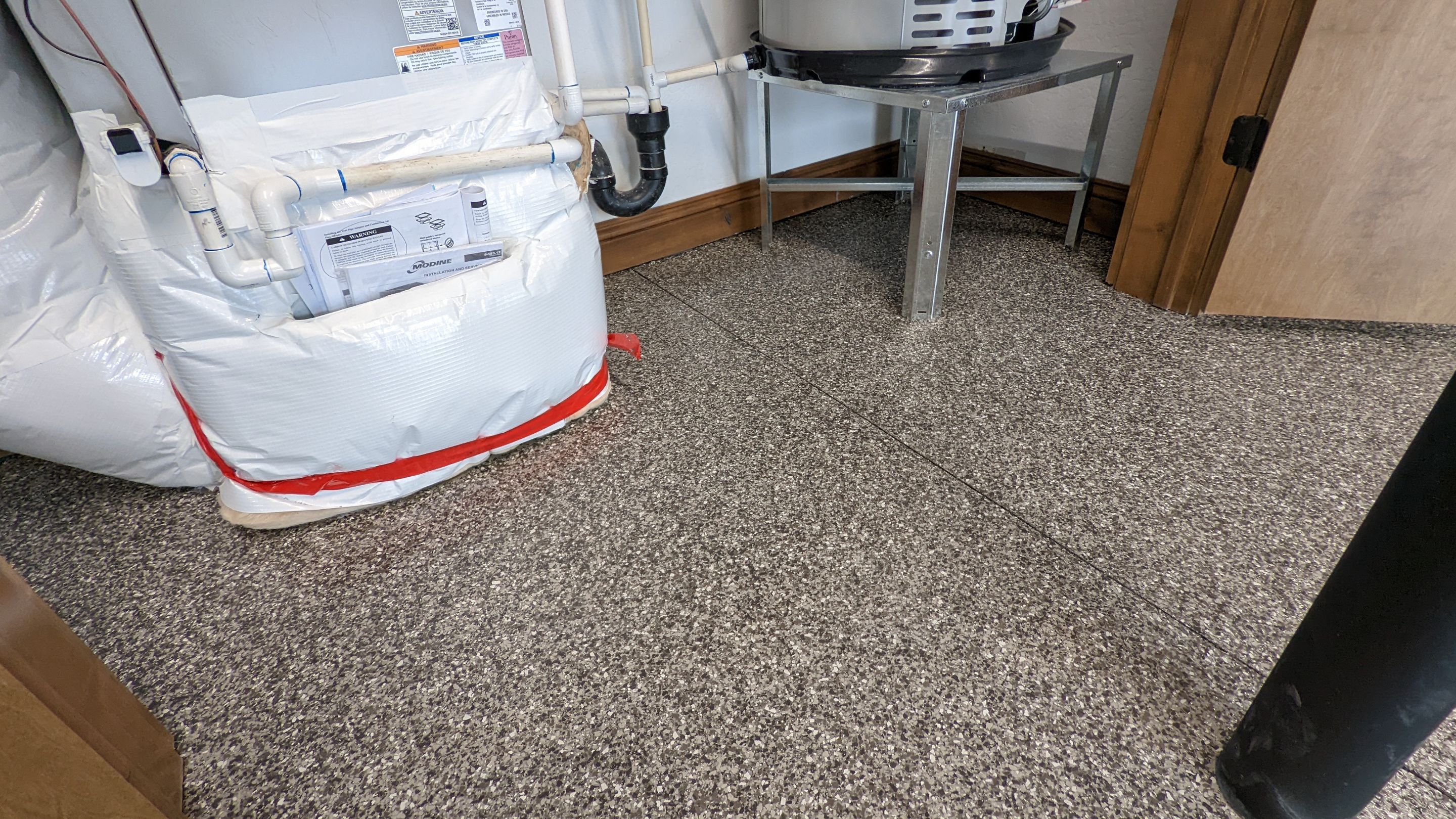 Garage Transformation using Silver Creek and the Penntek Evolution System by Croc Coatings, LLC