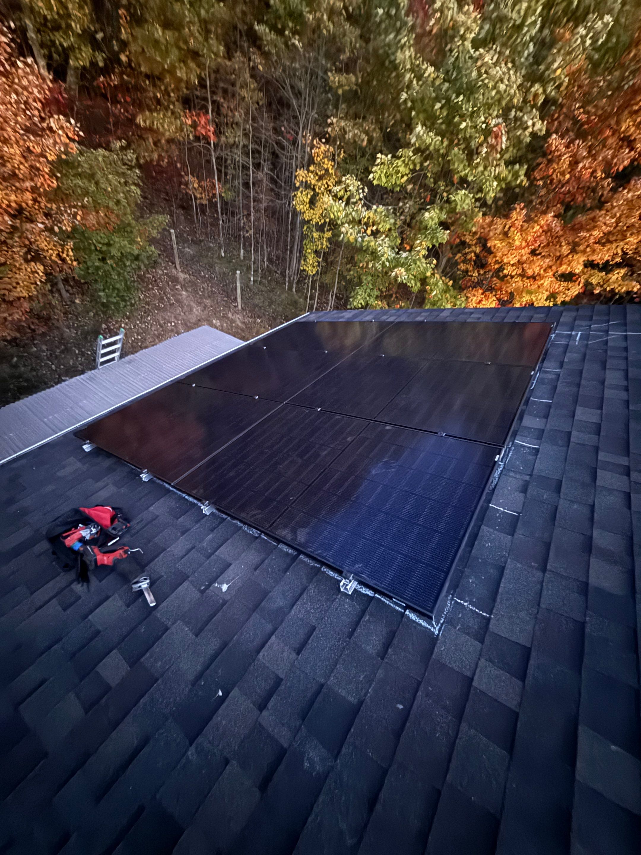 Project in Troutville by Trident Solar