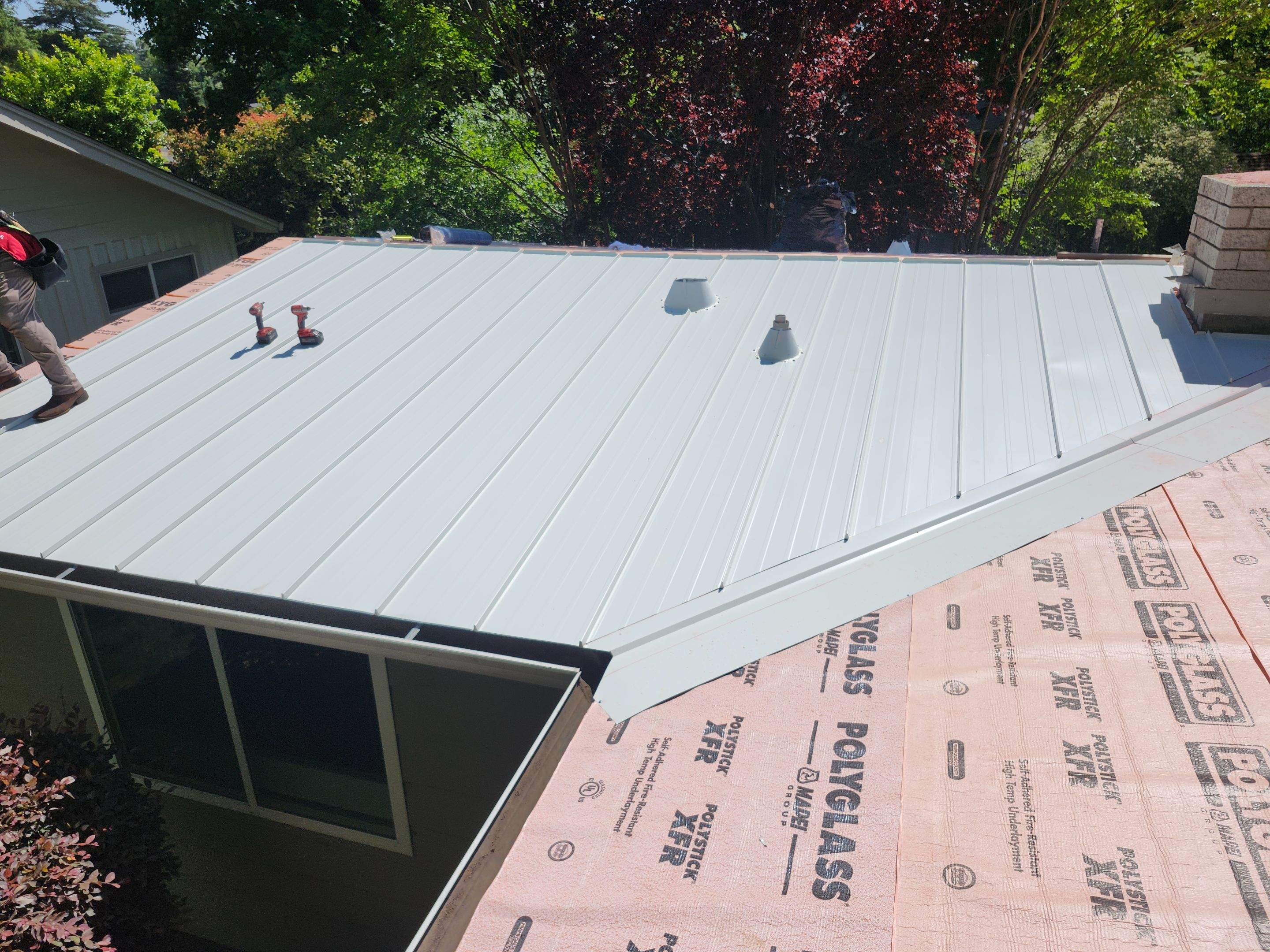 Chico Skyline White by Butte Roofing Company License #567600