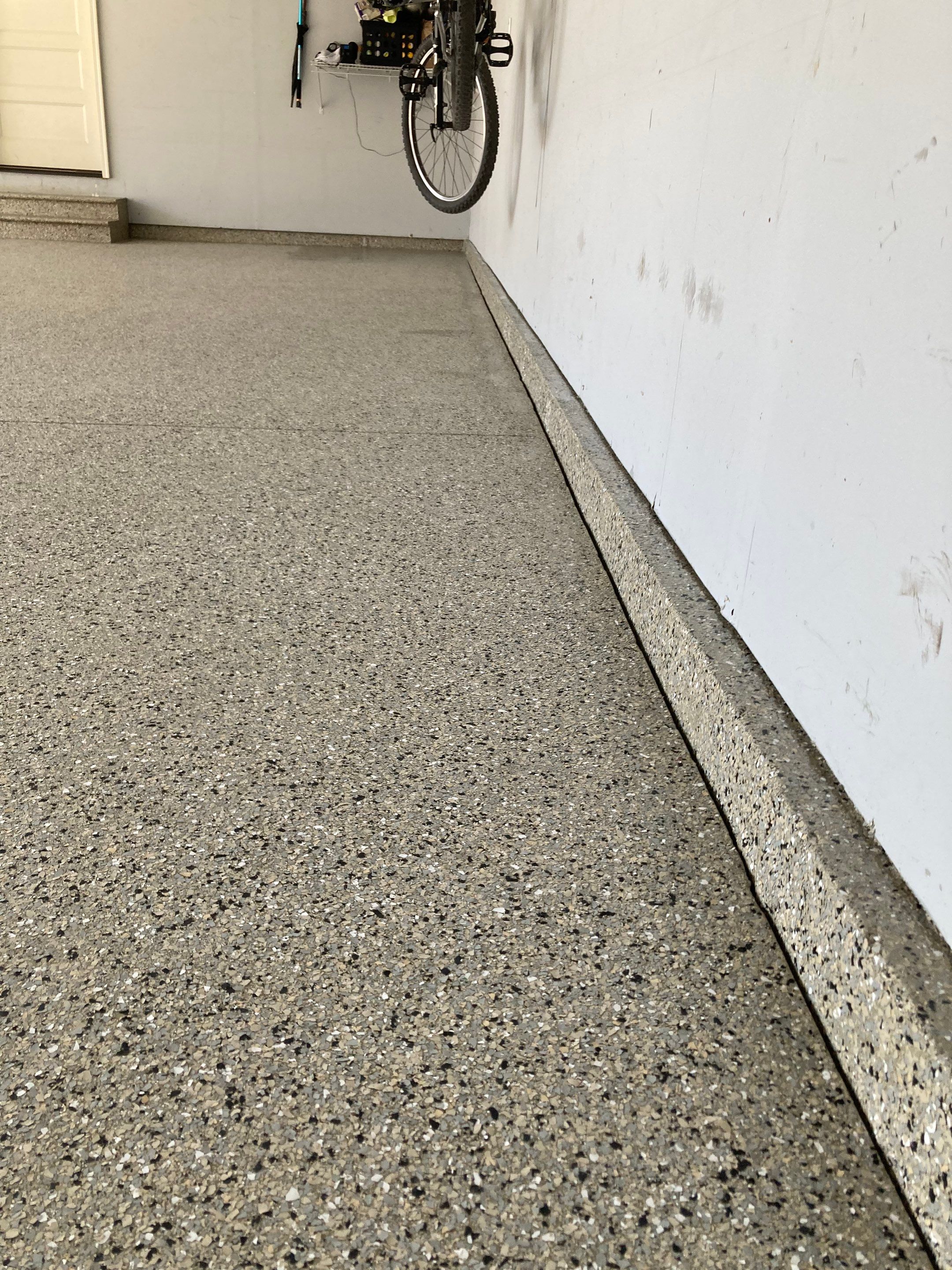 Driveway Transformation using Mediterranean Colorway by Croc Coatings, LLC