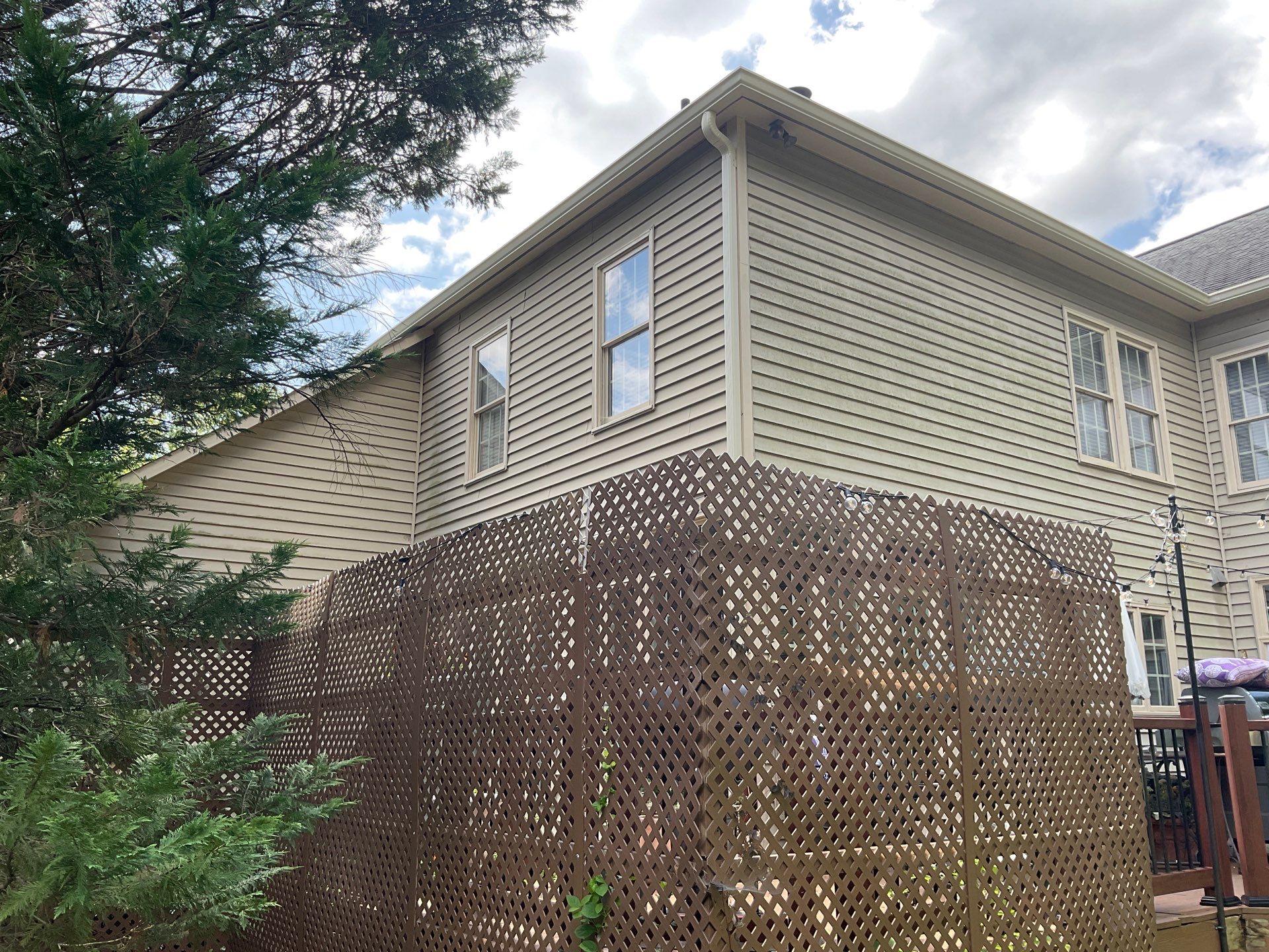 New Gutters, New Floor, New steps, New Paint job by Alpha Design Services