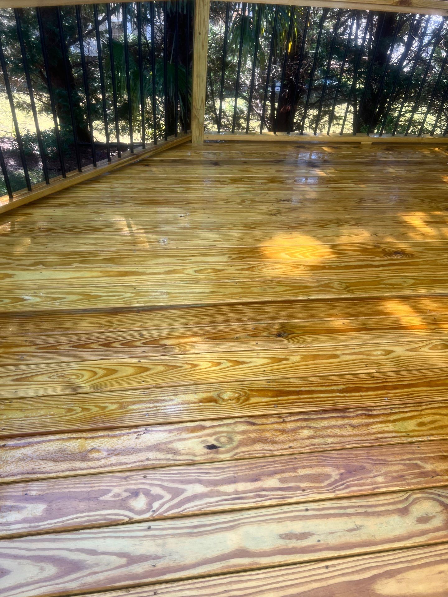 New and Weathered Deck using Wood Sealant by DuraSeal