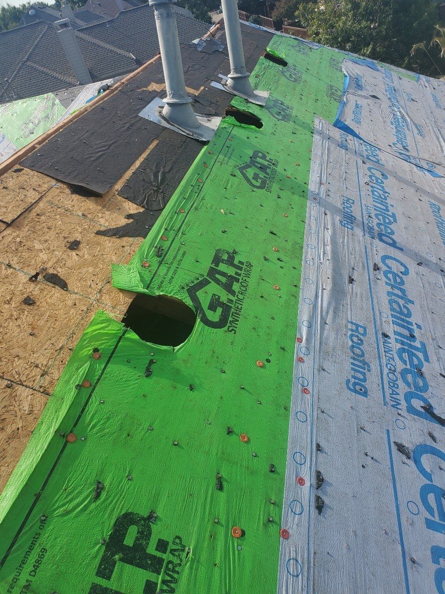 Residential Roofing Installation using Certainteed Landmark Max Def Weather Wood by Becker Roofing and Exteriors