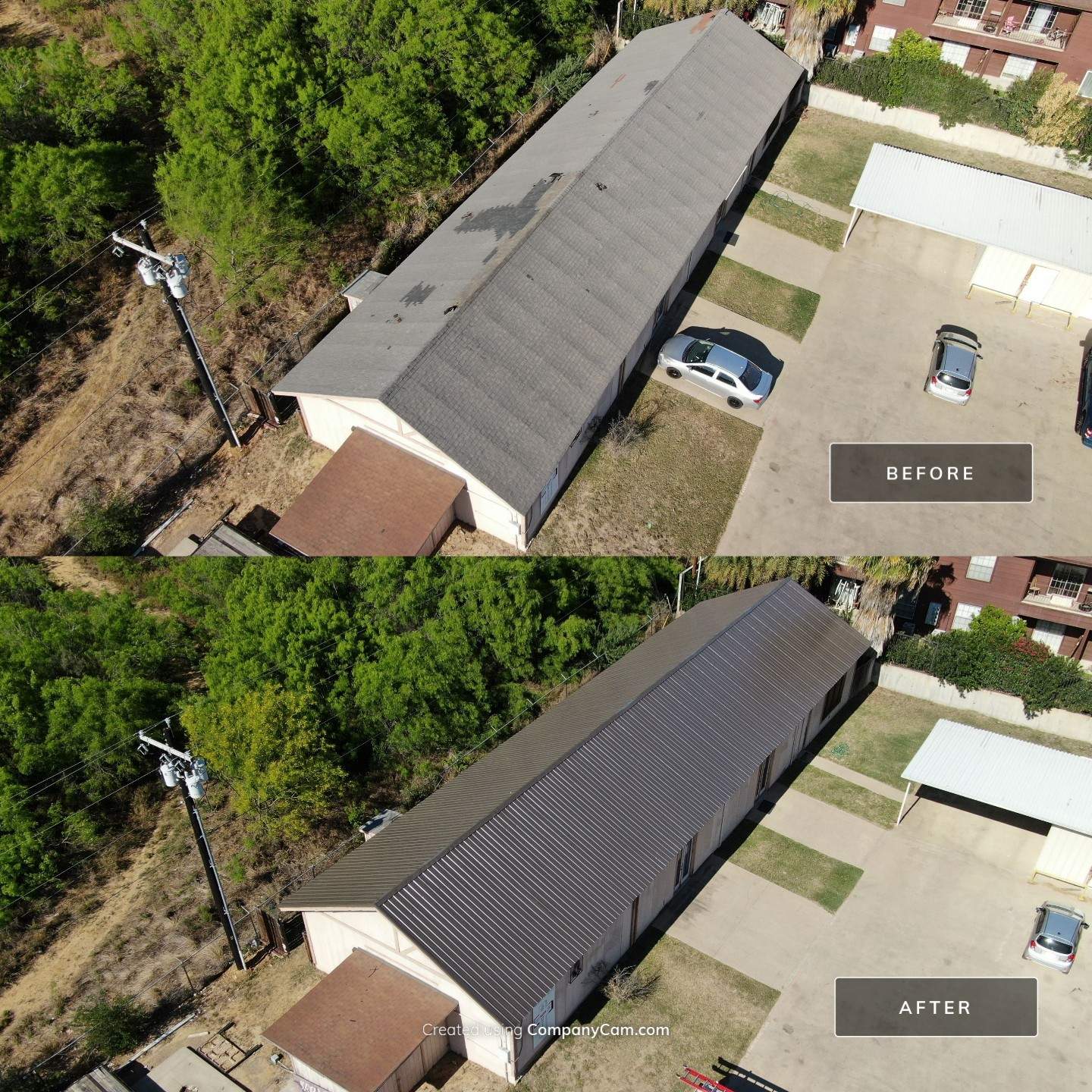 Residential Roofing Installation using Classic Rib Metal Roof by JM Flores Roofing & Construction, Inc
