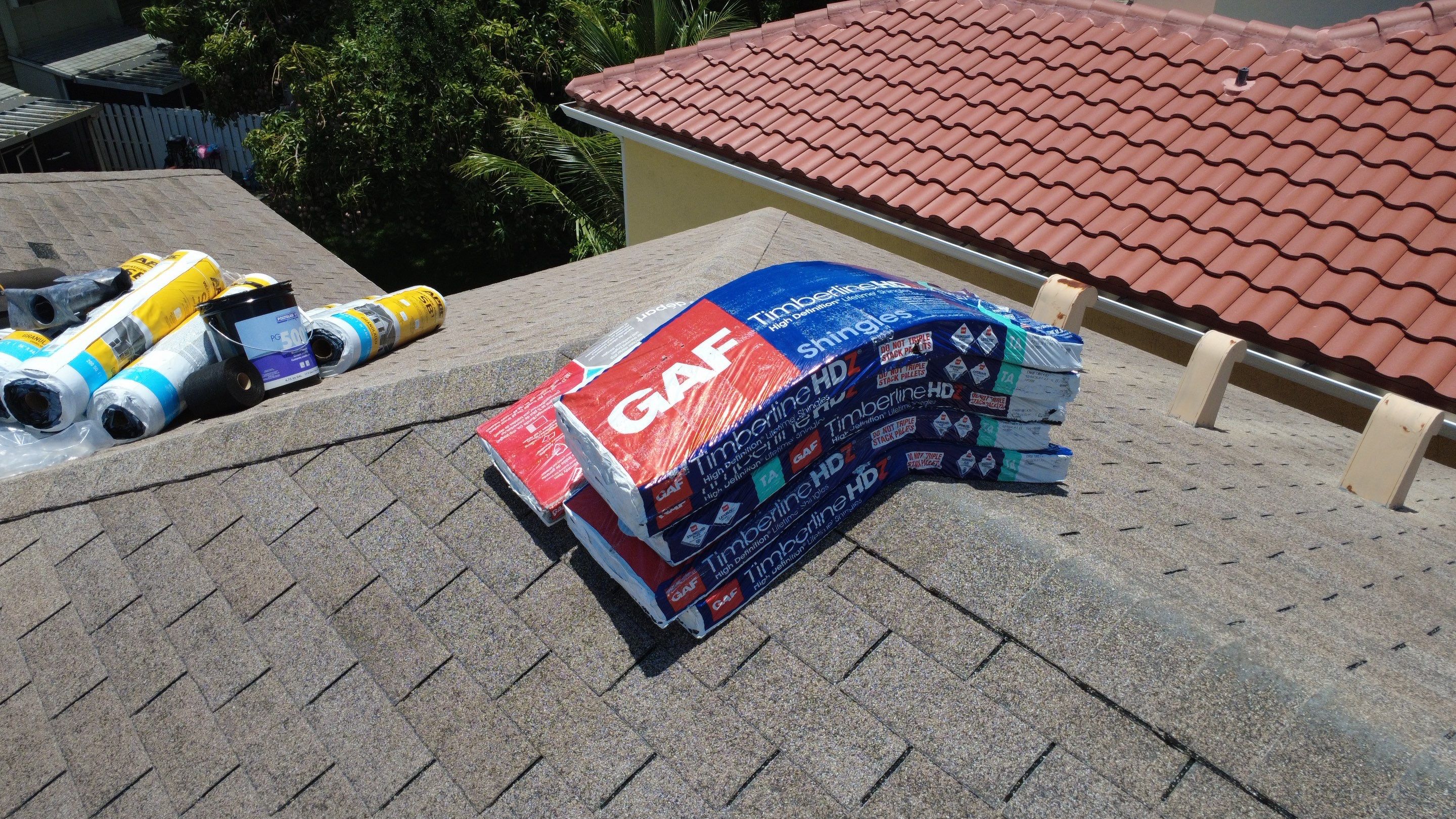 Residential Roofing Installation using GAF by BLUES BROTHERS ROOFING