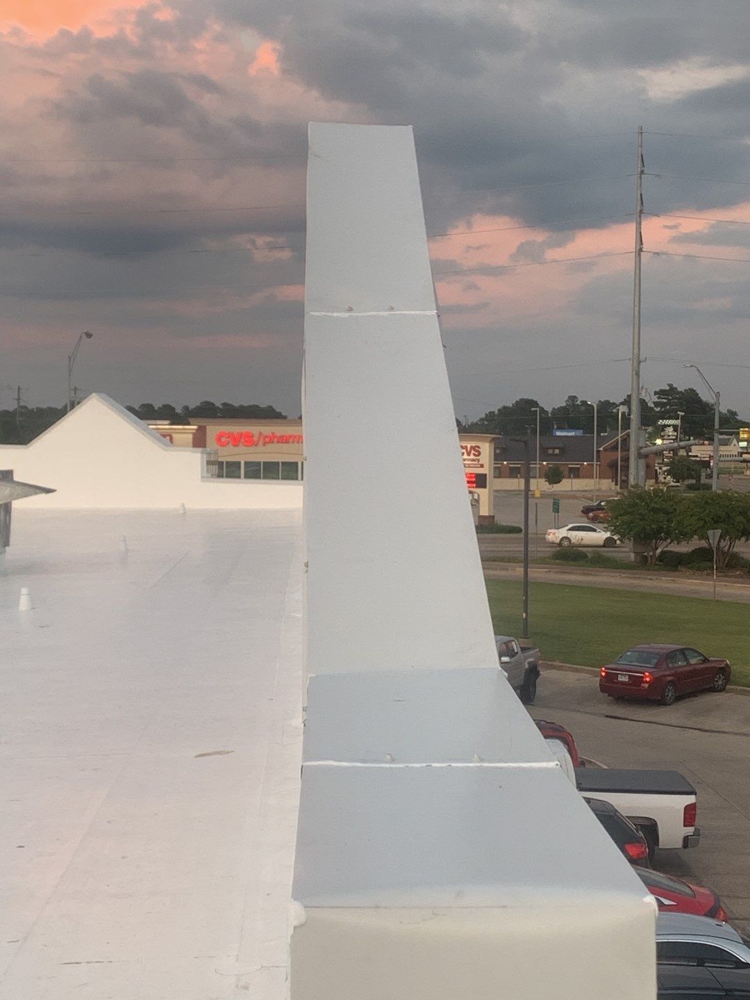 Commercial Roofing Installation using 50 mil PVC by Hostetler Roofing