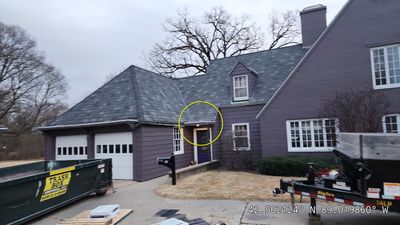 Slate Roof Removal using Atlas Storm Master Slate