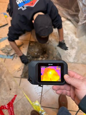 Water Damage slab leak