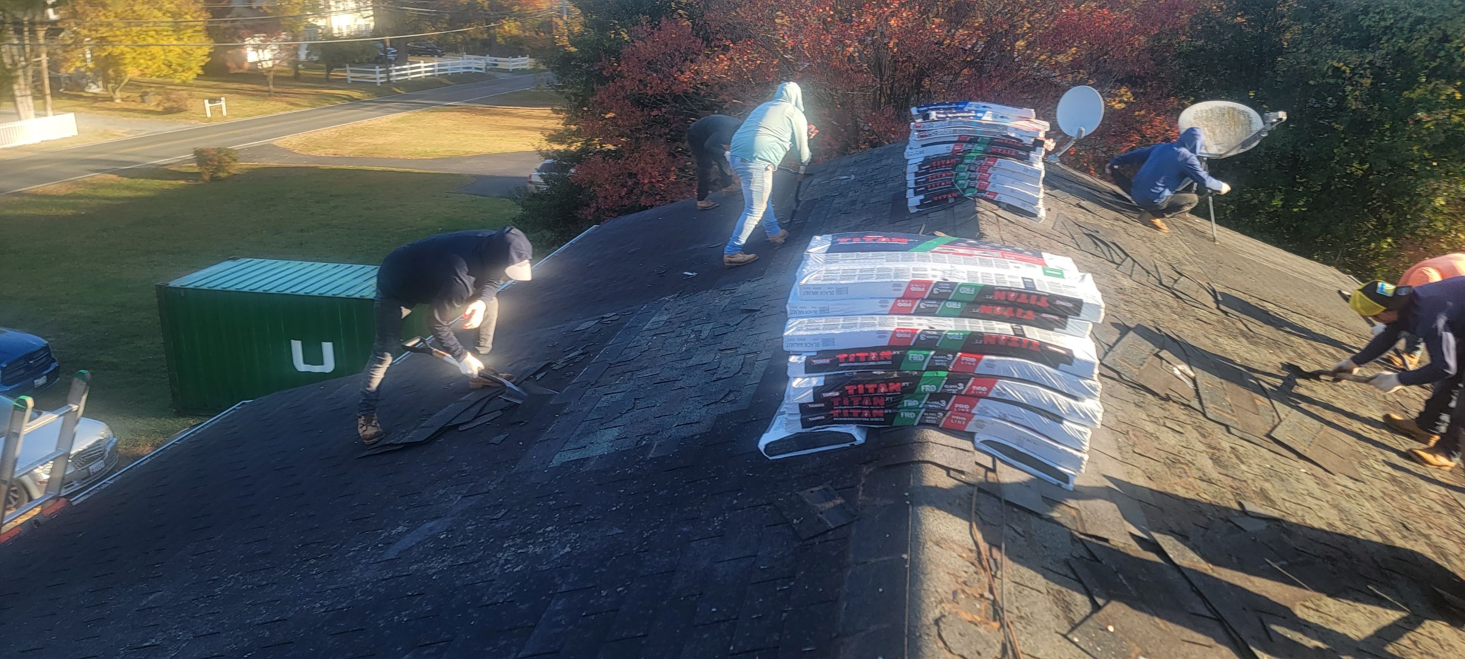 Roof Installation using Tamko Hp Titan XT by ExteriorPros
