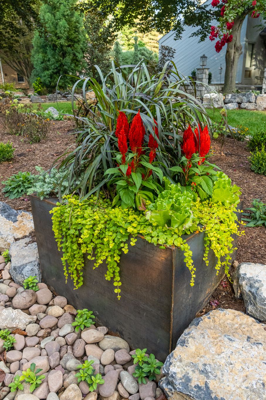 Penn National Project by Potted Luck Landscape