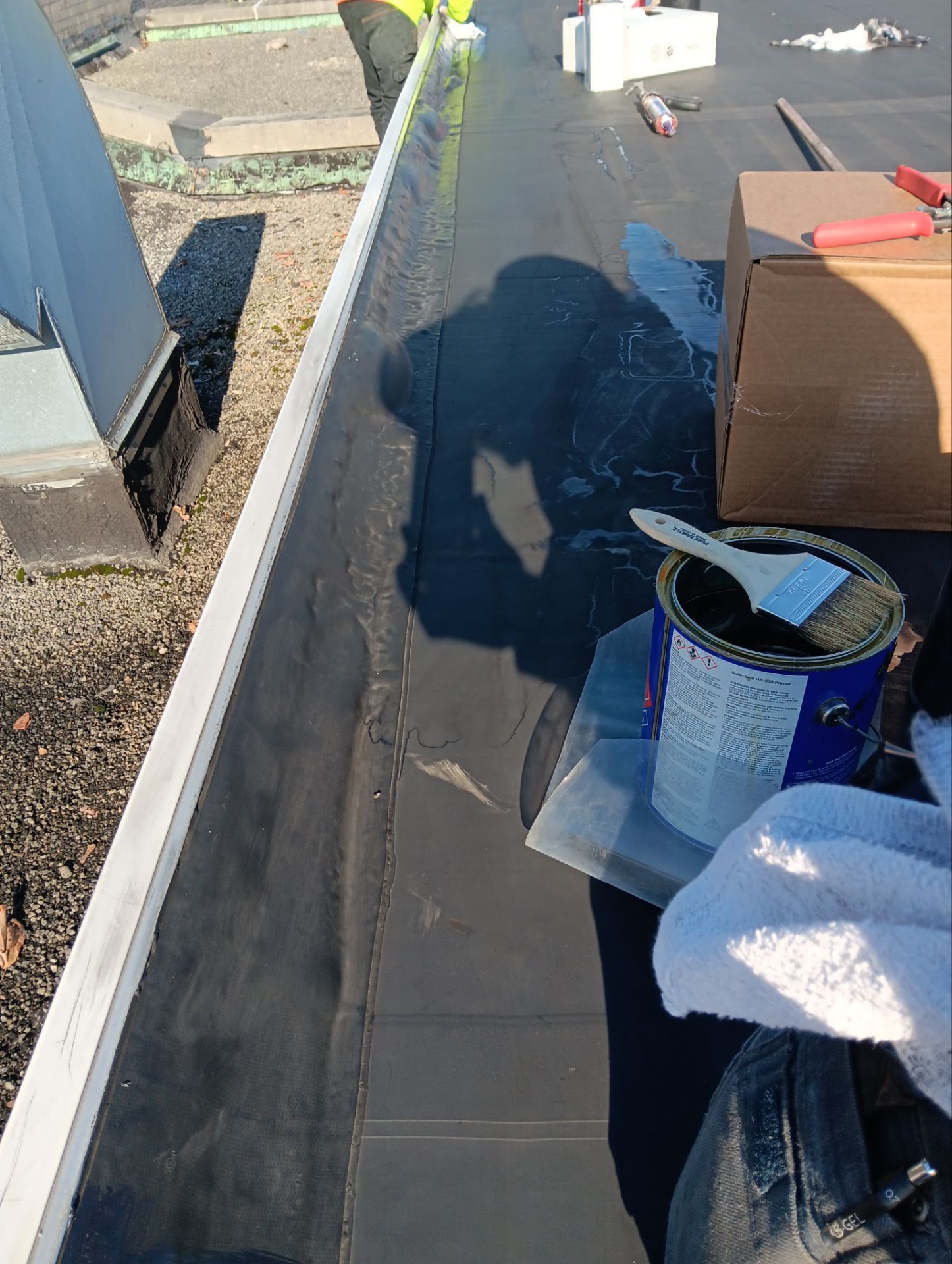 Commercial Roofing using Roof Replacement by Absolute Roofing and Construction
