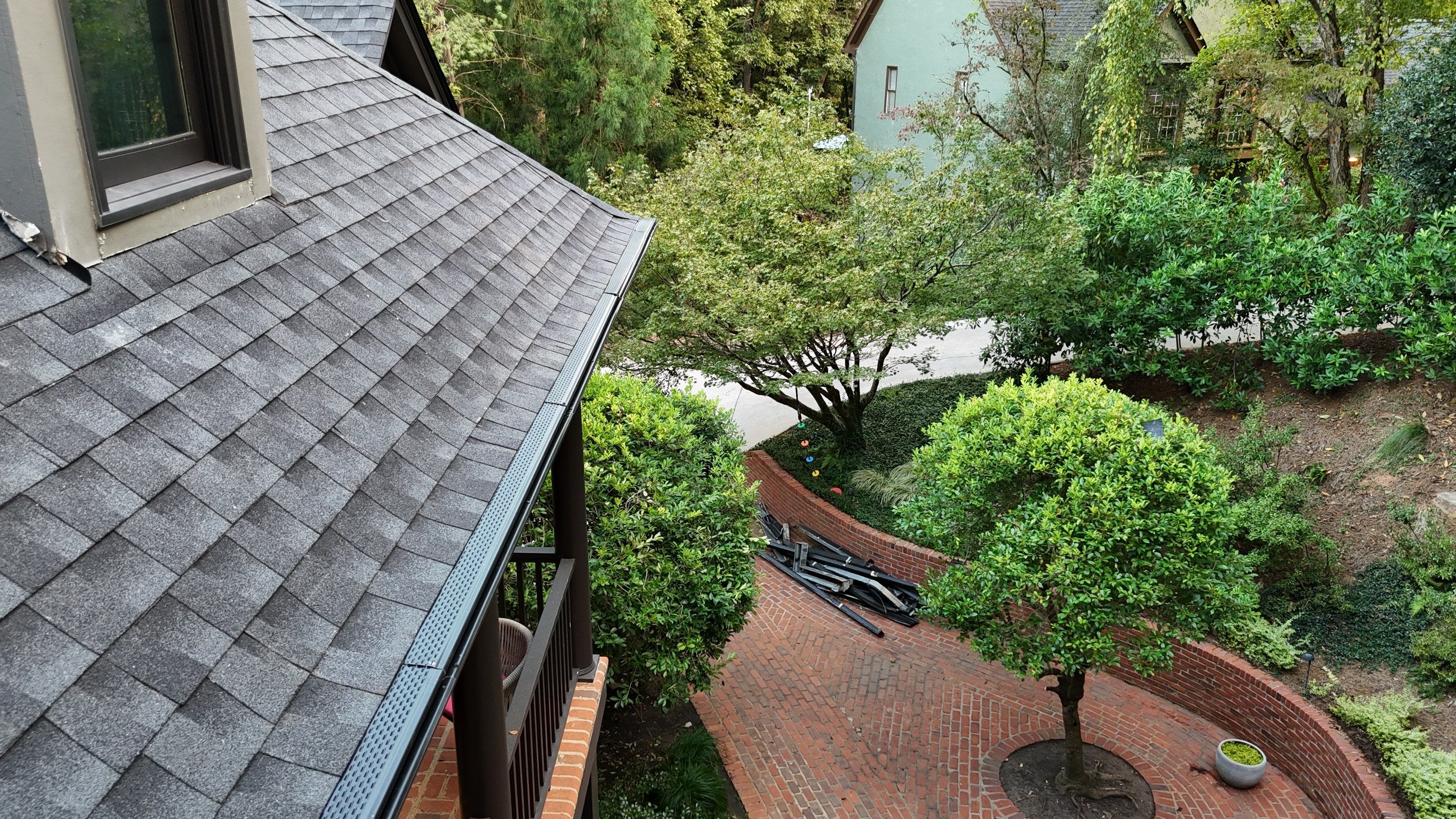 Spalding Lake Dr  Roof & Gutter System  Replacement  by Dom Roofing & Restoration