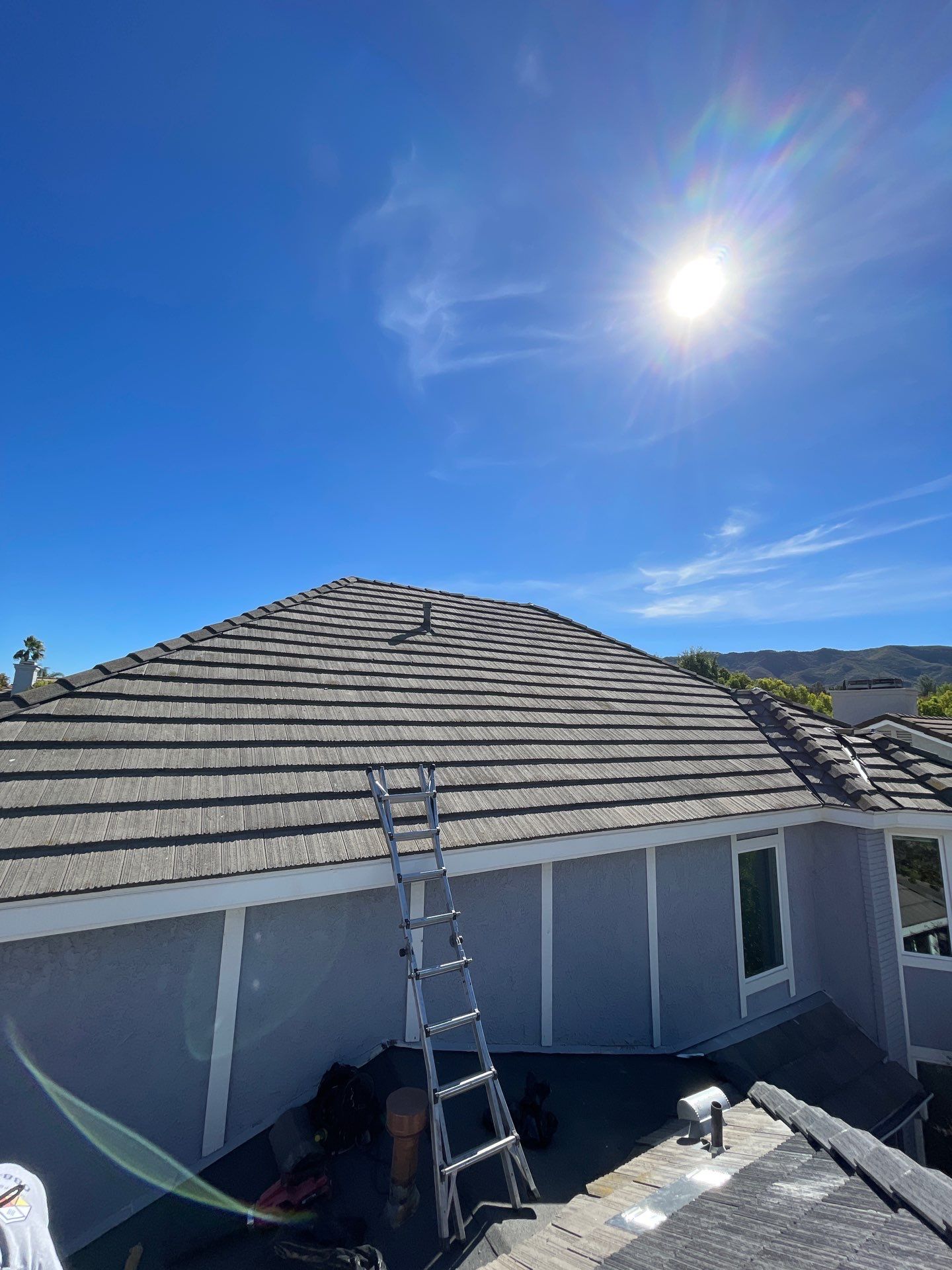 Tile Roof Reset Project - Agoura Hills CA 91301 by Epic Roof Replacement