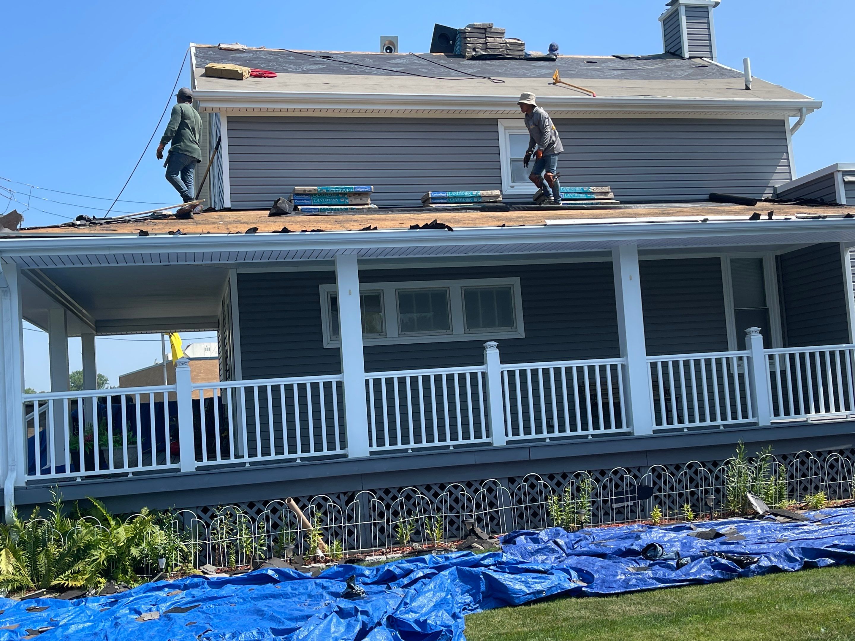 Residential Roofing Installation using Certainteed Landmark - Cobble Stone by JNR Roofing LLC