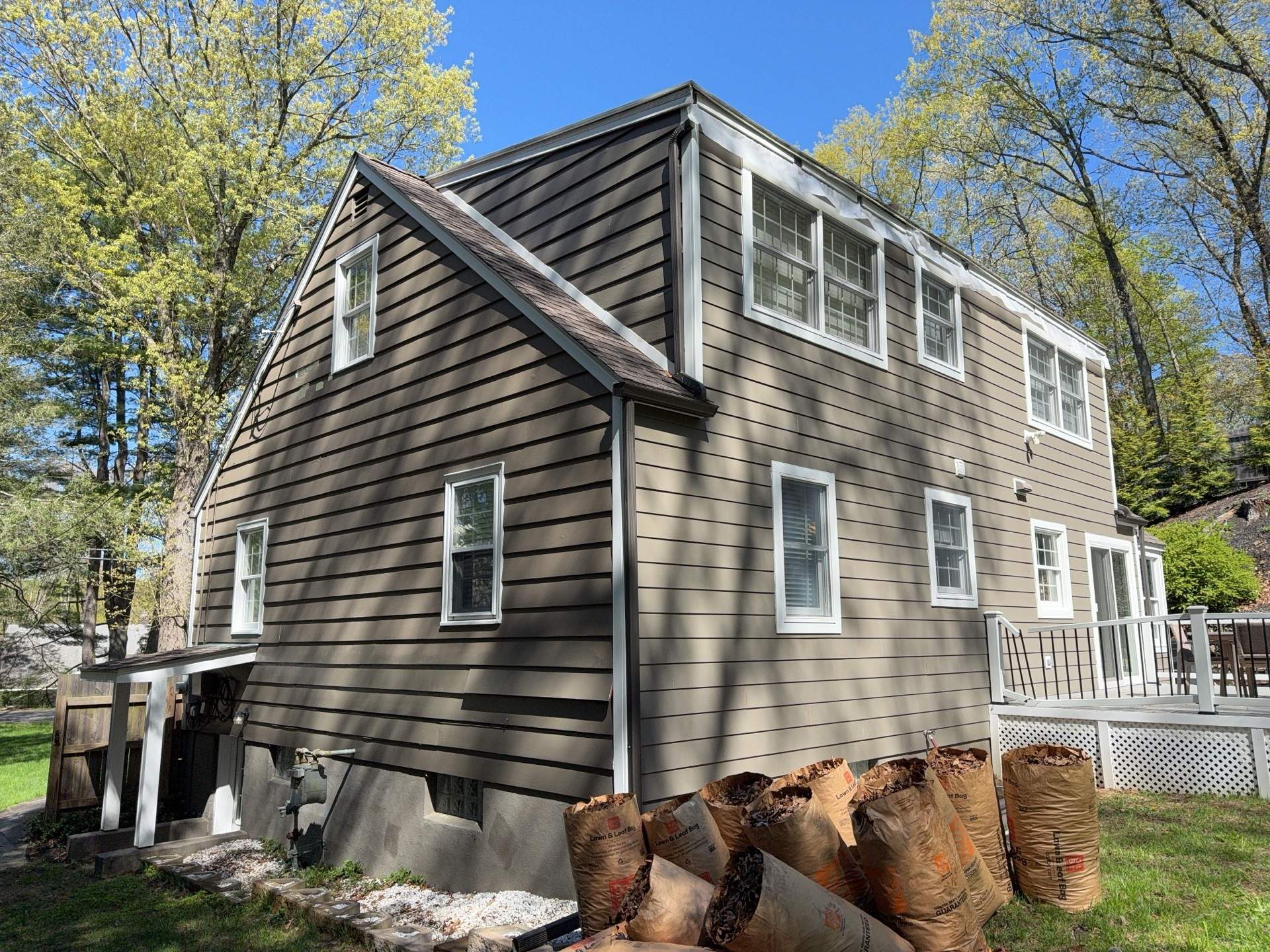 Iron Gray Siding Remodel in Chappaqua, NY by Ideal Siding