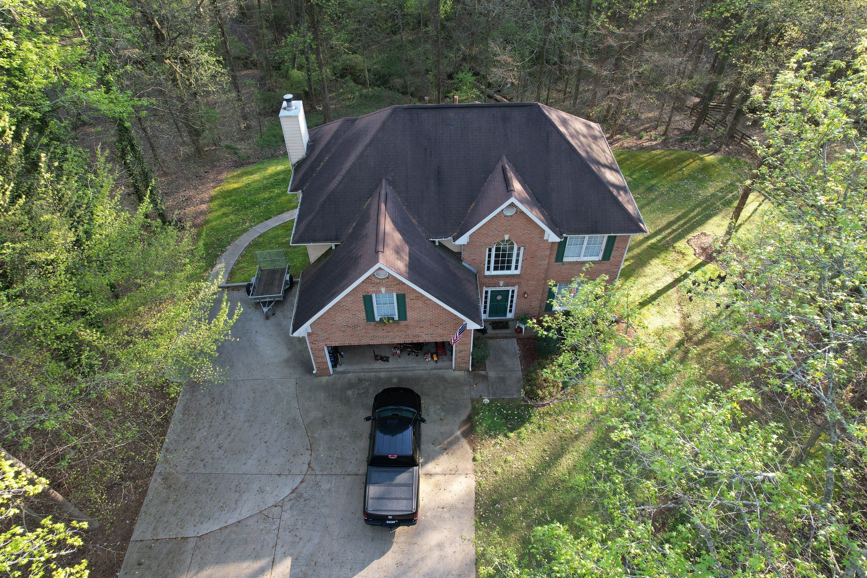 Residential Roofing Installation using Owens Corning Chateau Green  by Inspector Roofing and Restoration