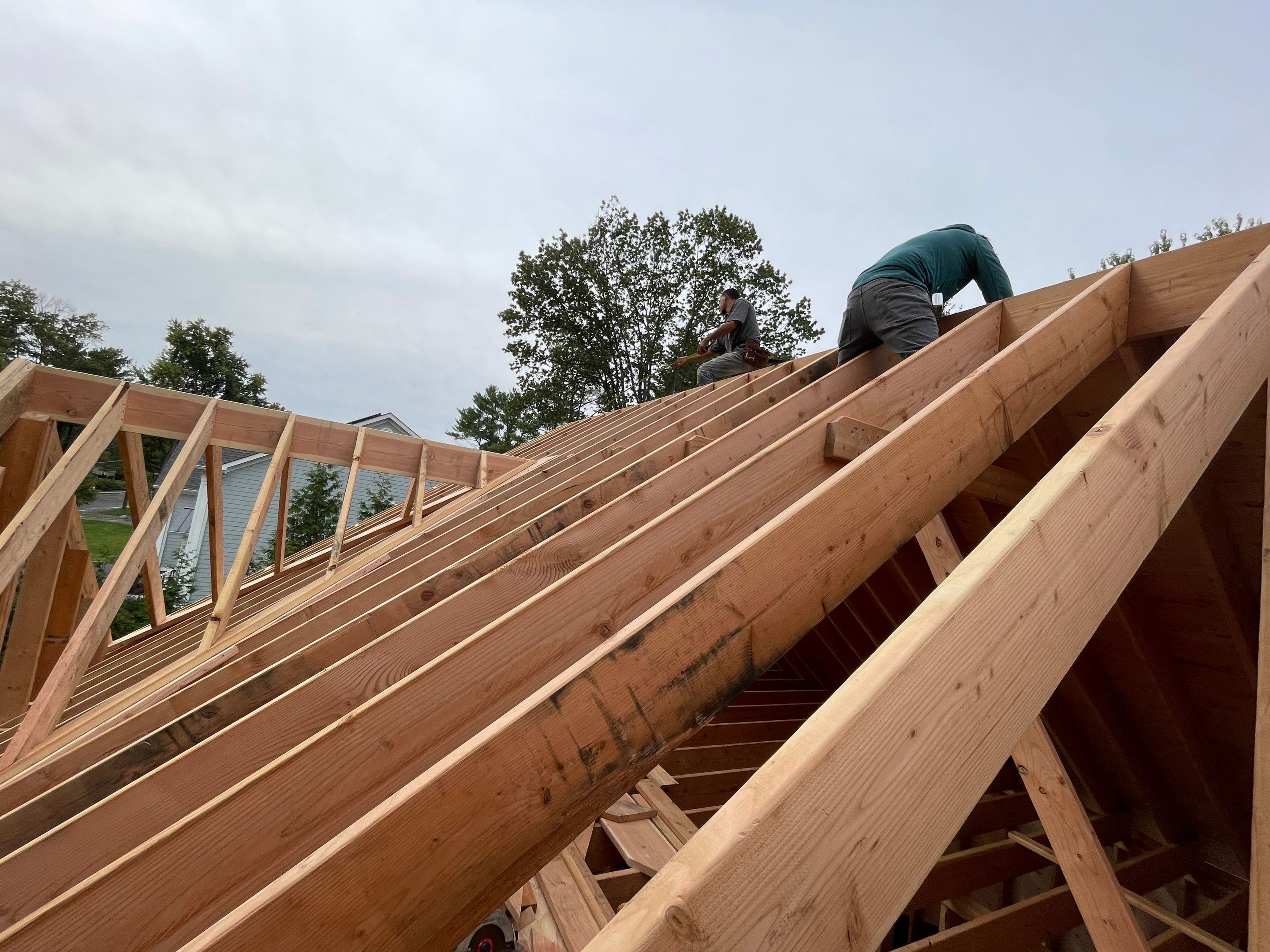 New Addition to Home using Wood by Home Concepts Construction