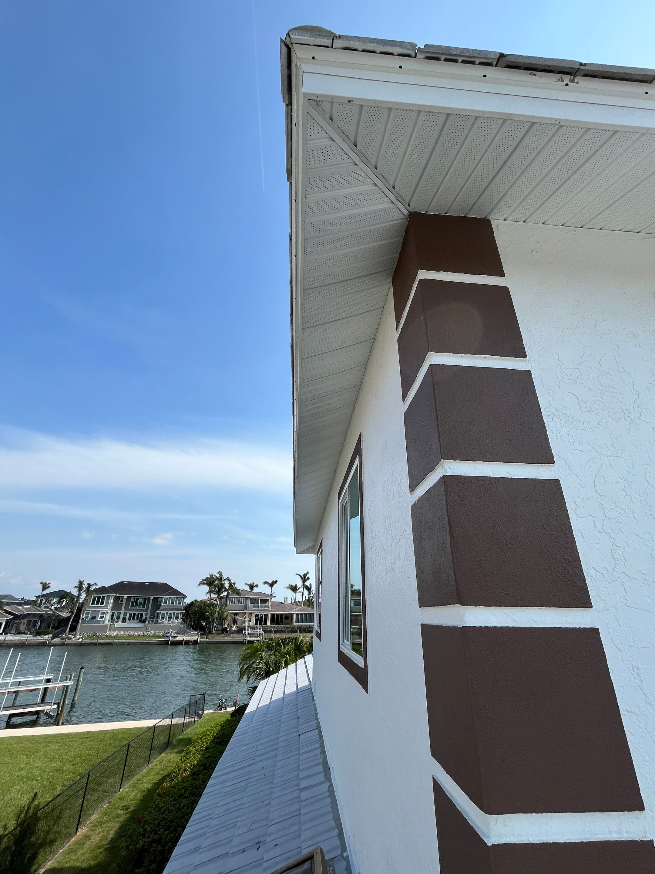 Repainting and Upgrading Gutters in Sarasota FL by Gutter Professors