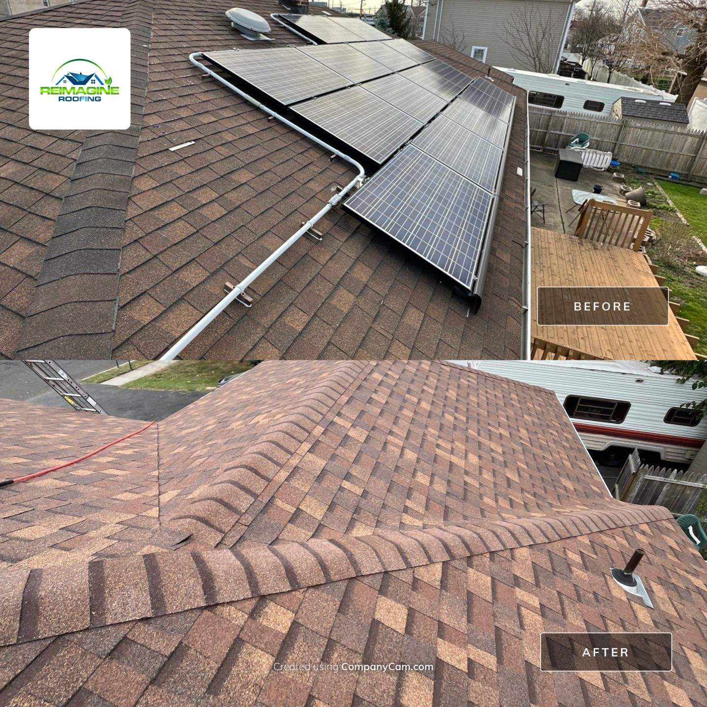 Brownwood Shingles by Reimagine Roofing