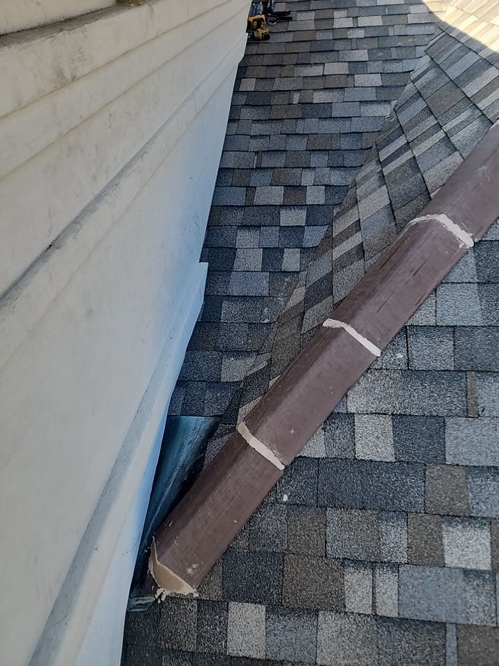 Residential Roof Installation with Hecker Clay Ridge Caps by CTL Pro Construction LLC