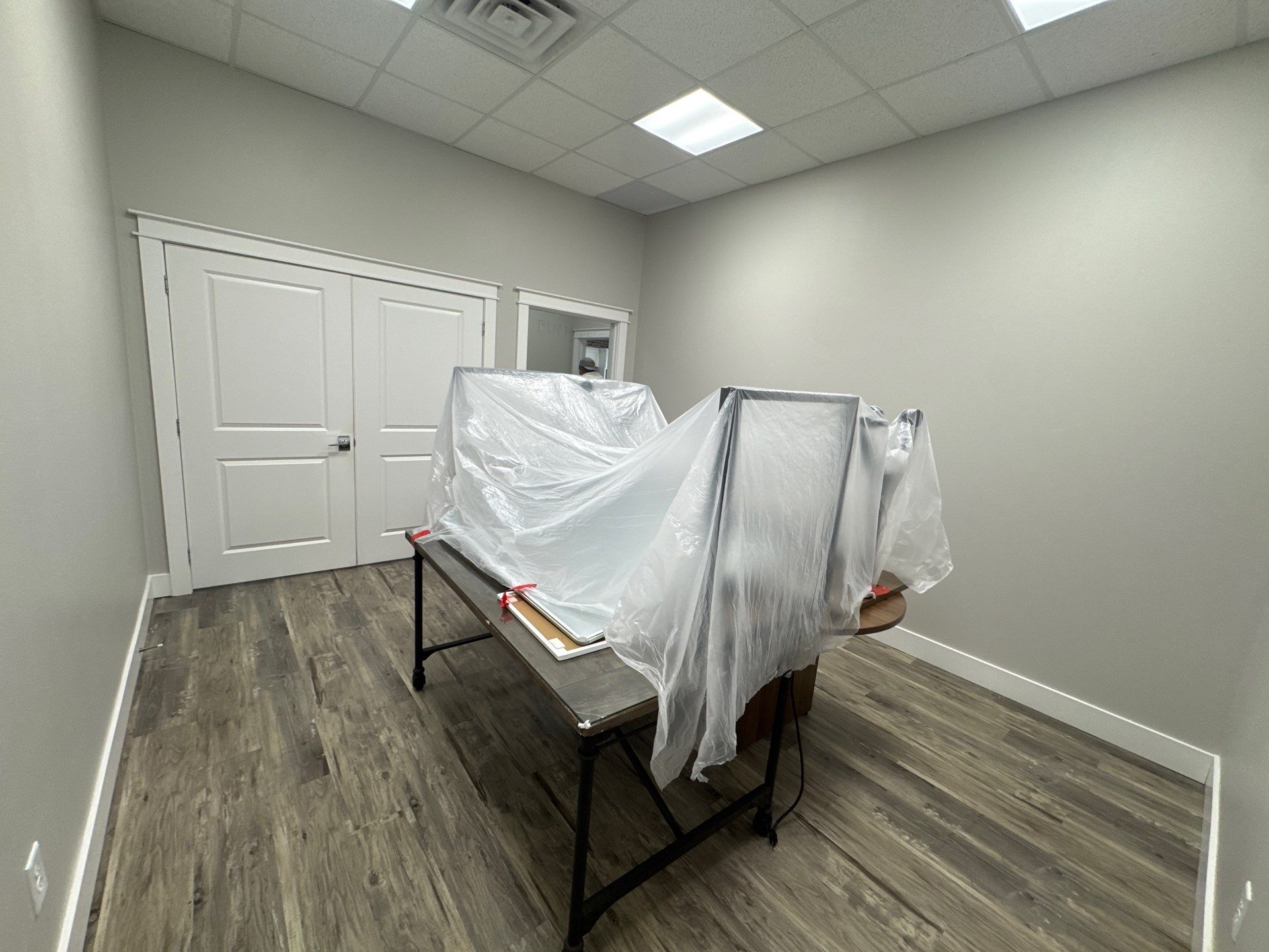Classic Holdings – Elwell | Ankeny Commercial Interior Repaint in SW Agreeable Gray by Midwest Paint LLC