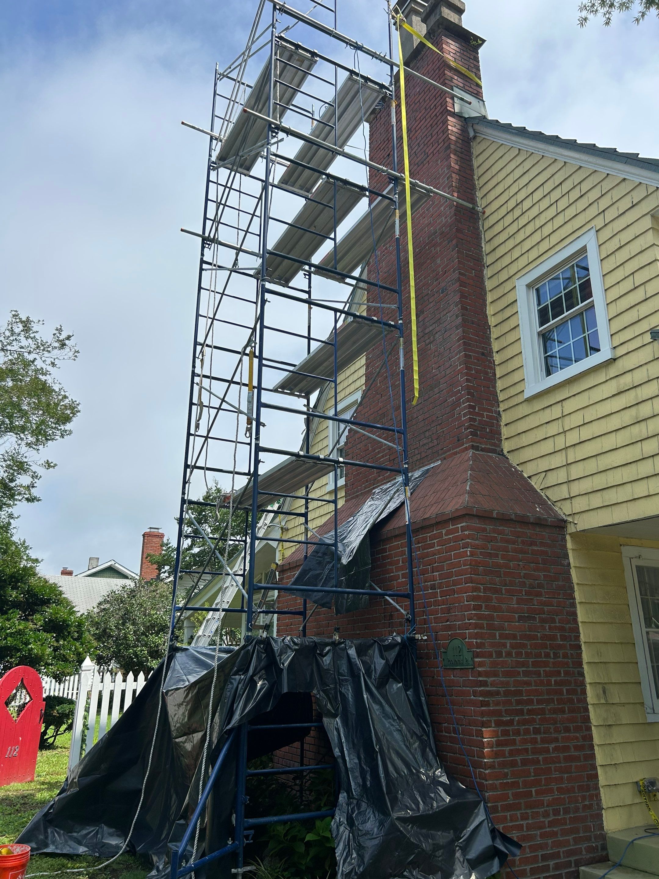 Masonry Chimney Repair in Hampton, VA by Premier Chimney and Roofing