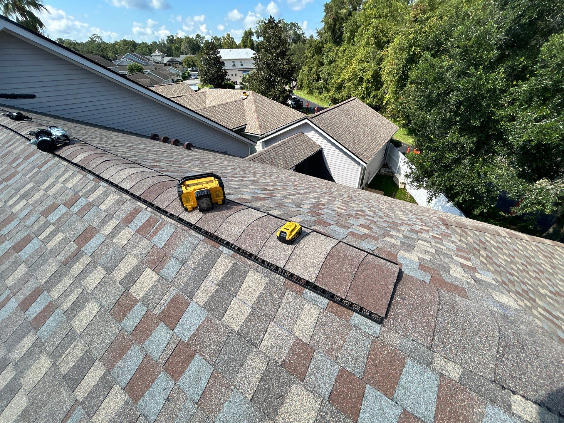Project in Gainesville by True Force Roofing