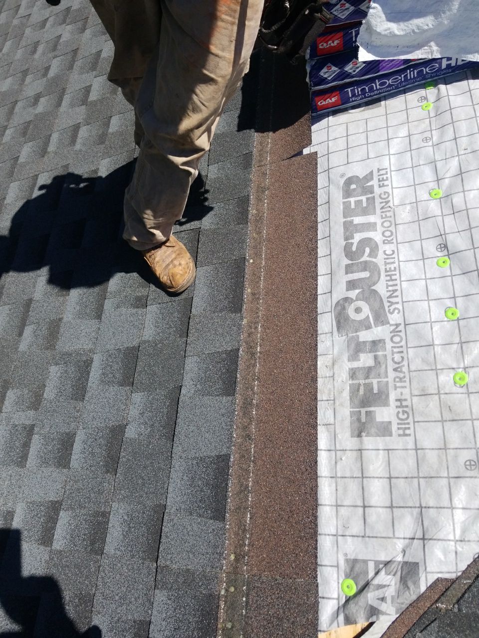Residential Roofing Installation using Roof Replacement by American Roofing & Construction LLC