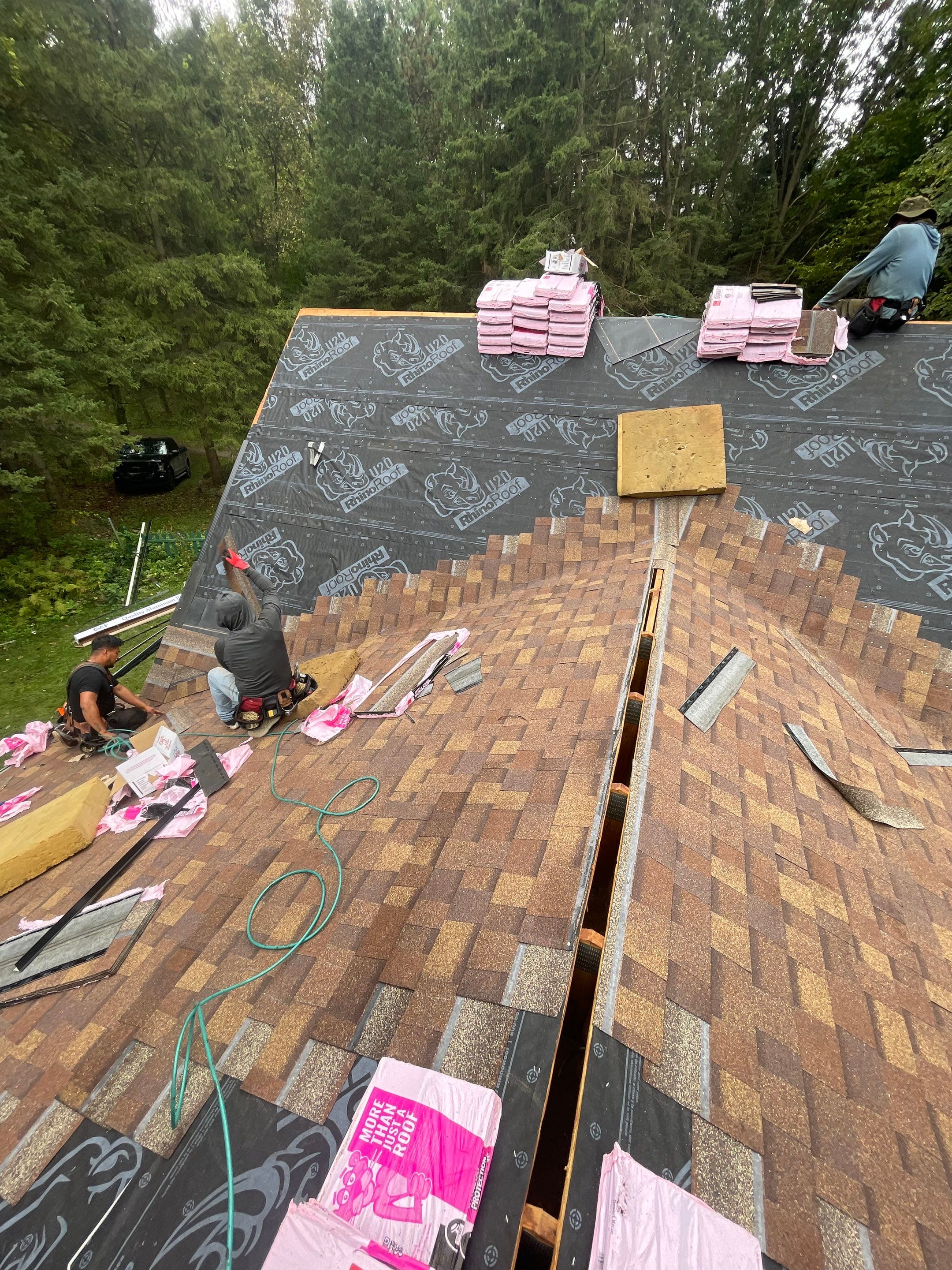 Roof Replacement using Owens Corning Duration by 180 Contractors