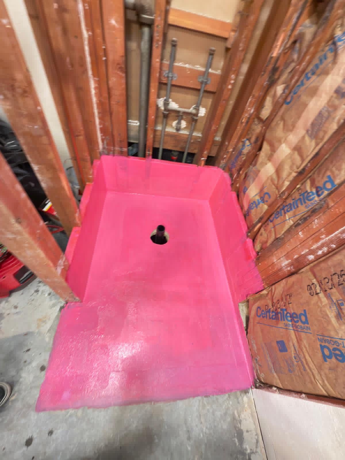 Shower Demolition and Full Rebuild by Anza Builders, Inc. 