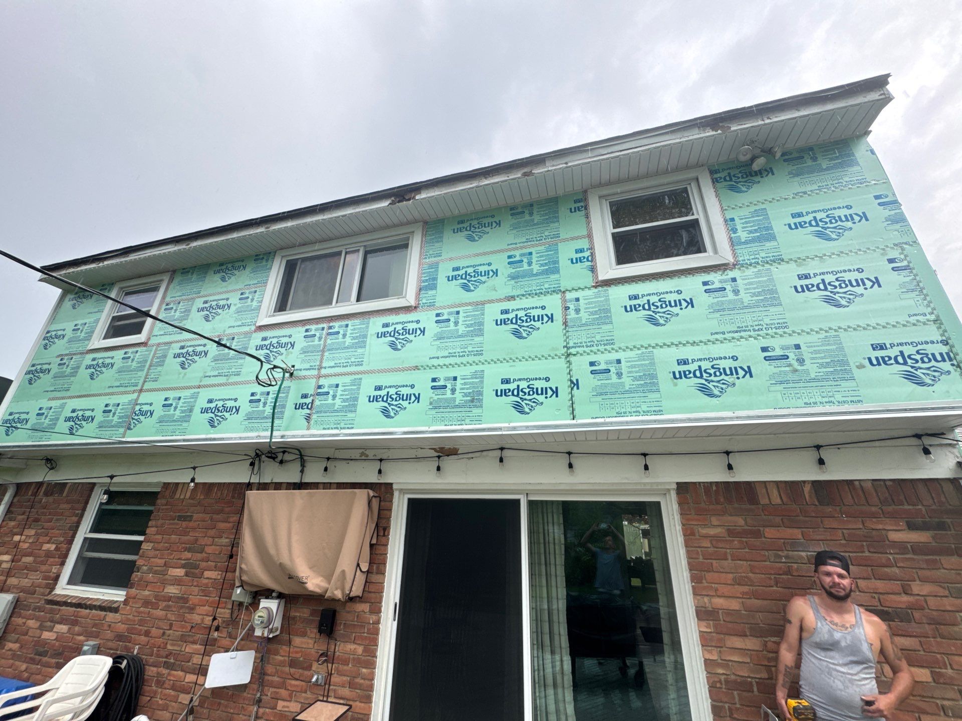 Siding Replacement using Alside Charter Oak D4.5" Vintage Wicker by 180 Contractors