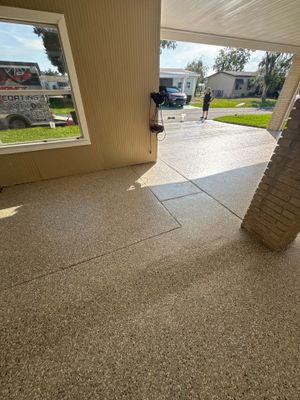 Plant City, FL Driveway Concrete Coating