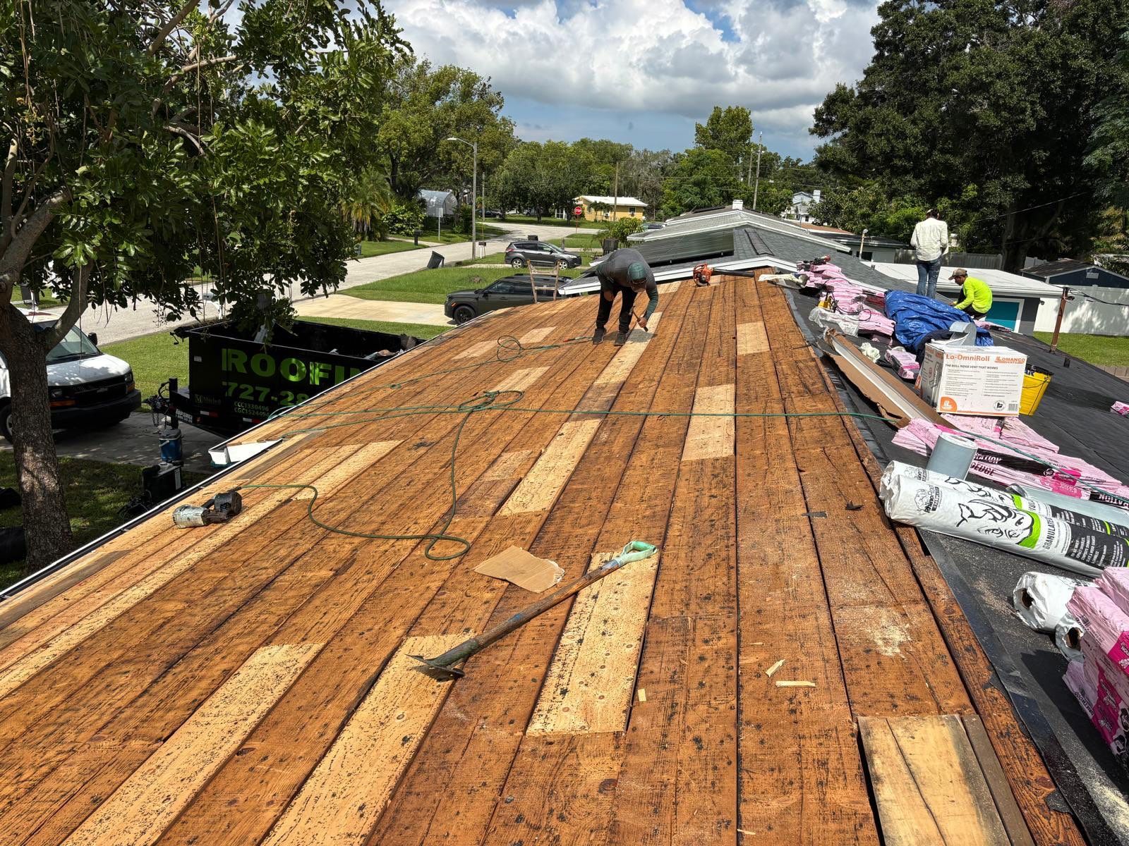 Project in Pinellas Park 33781 by Mitchell Roofing Company LLC