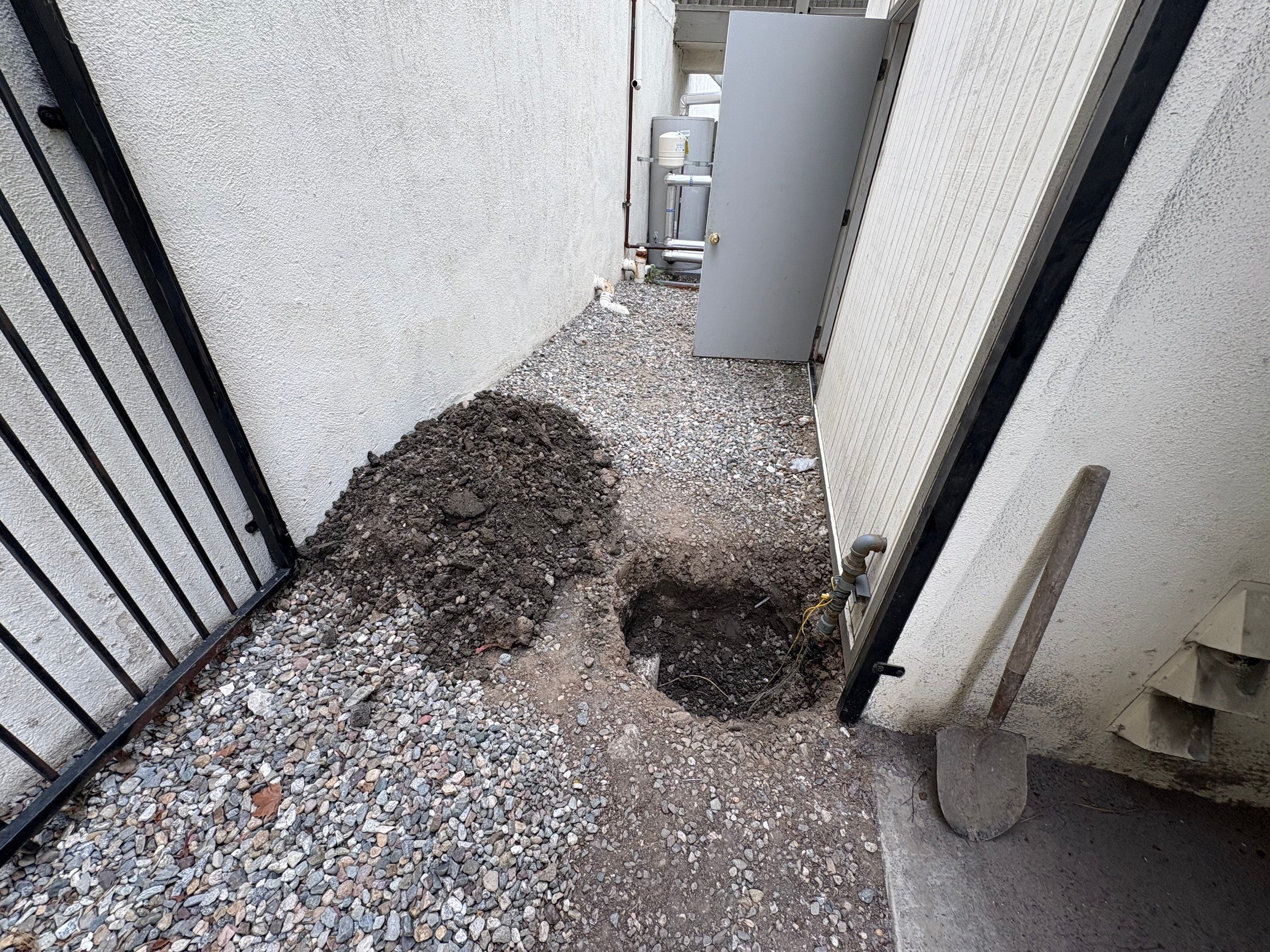 Bad Gas Line installation Leak by Professional Plumbing Inc 
