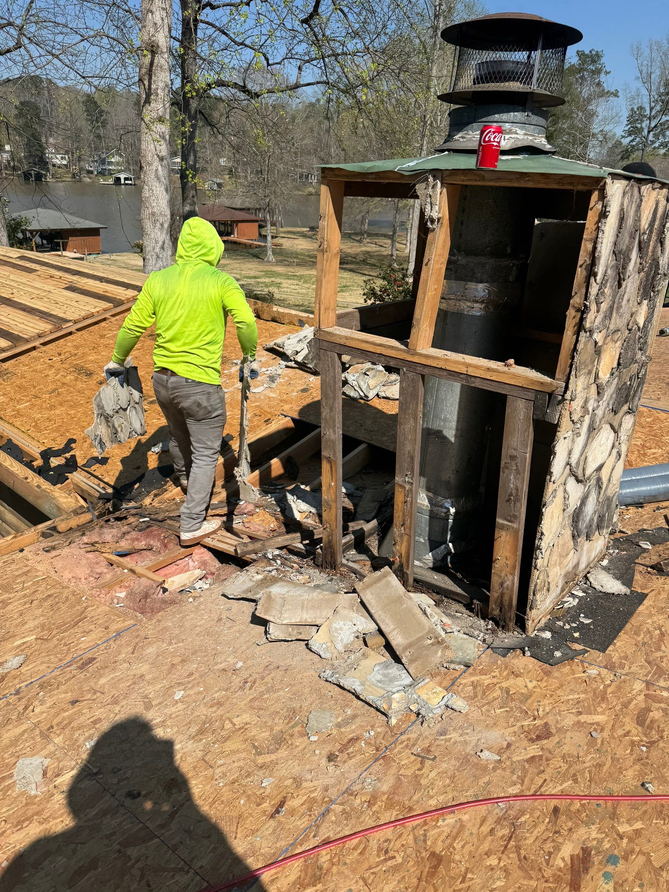 Project in Milledgeville by Aultman Roofing