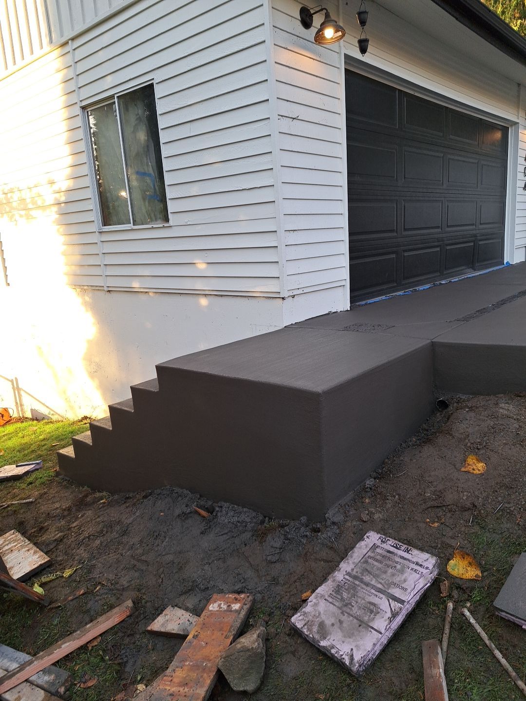 Raphil Haswega Concrete Driveway  by Jireh Asphalt & Concrete Inc 