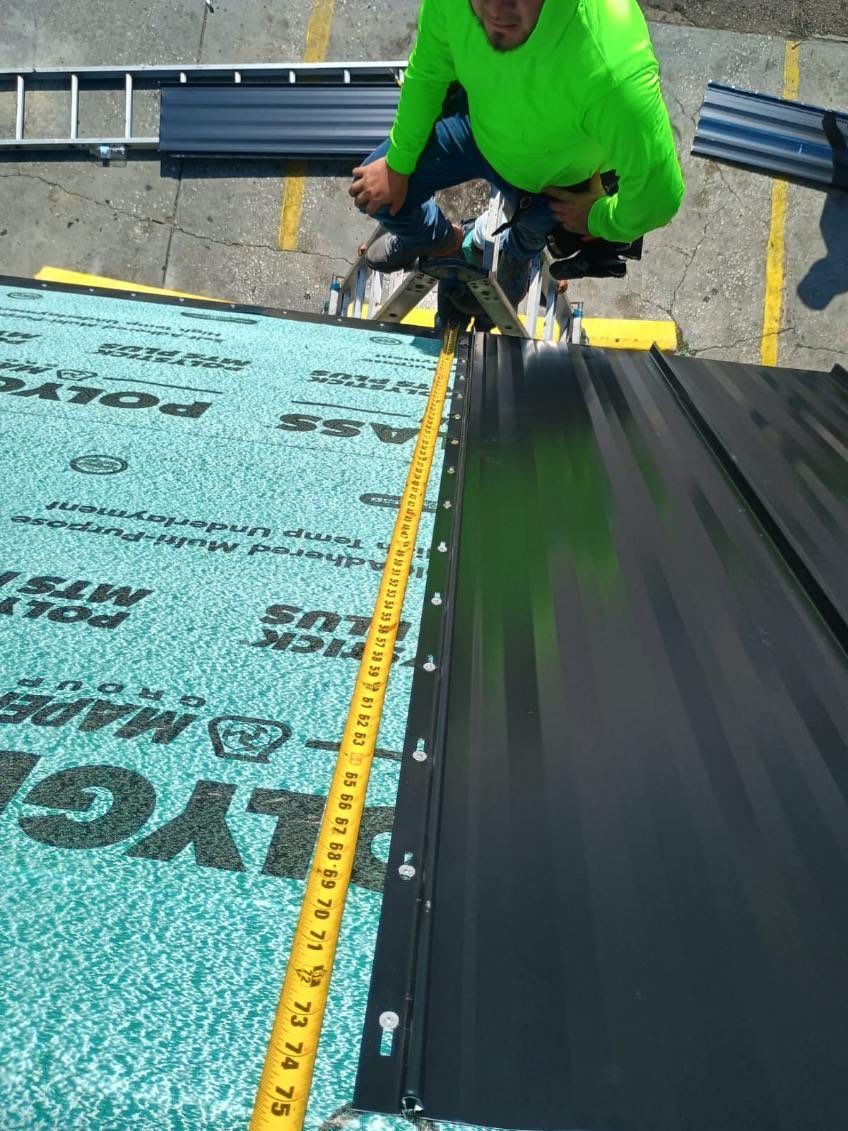 Black Standing Seam by Reimagine Roofing