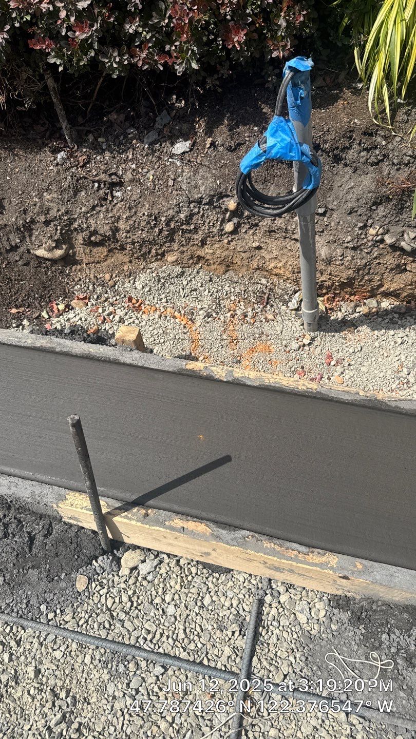 Concrete Driveway Makeover | Edmonds  by Jireh Asphalt & Concrete Inc 